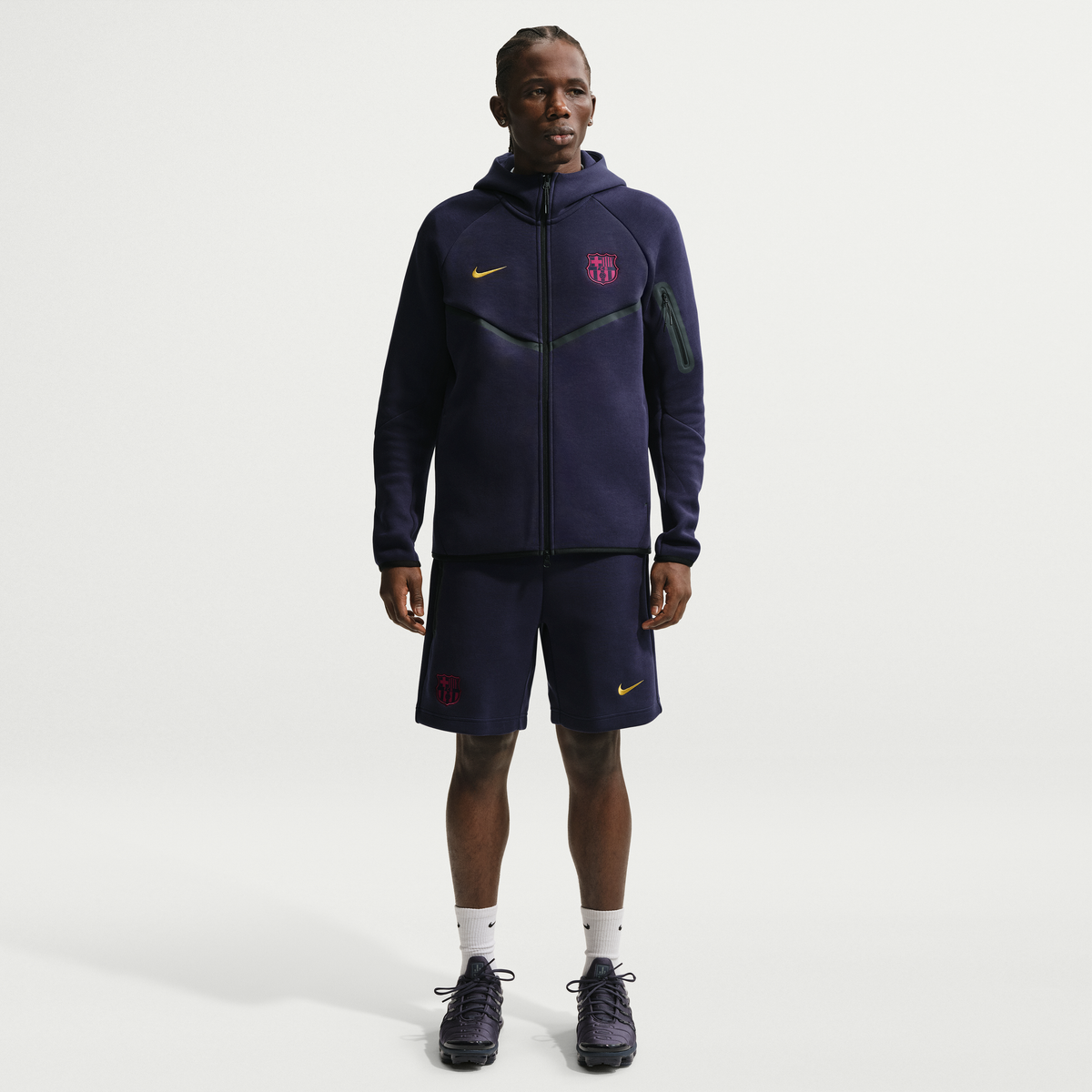 FC BARCELONA TECH FLEECE מכנסיים קצרים