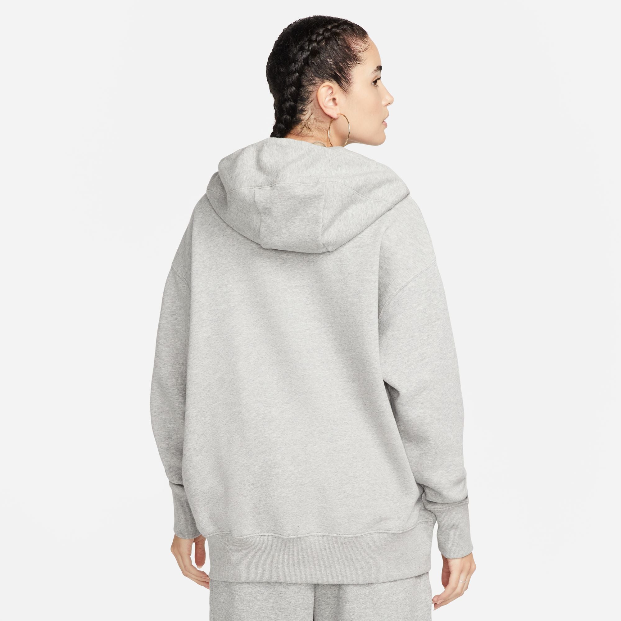 OVERSIZED FULL-ZIP סווטשירט