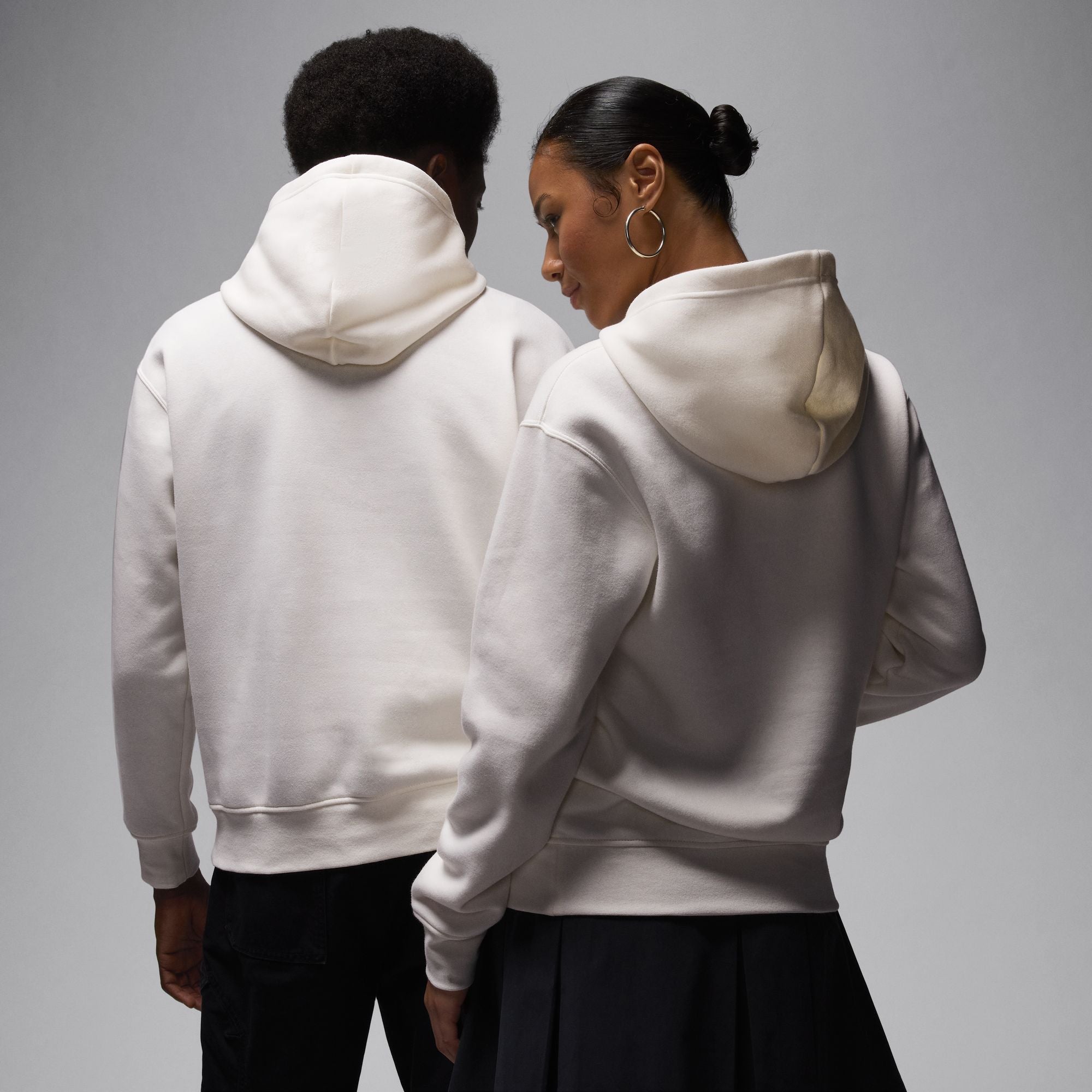 JORDAN BROOKLYN FLEECE קפוצ'ון