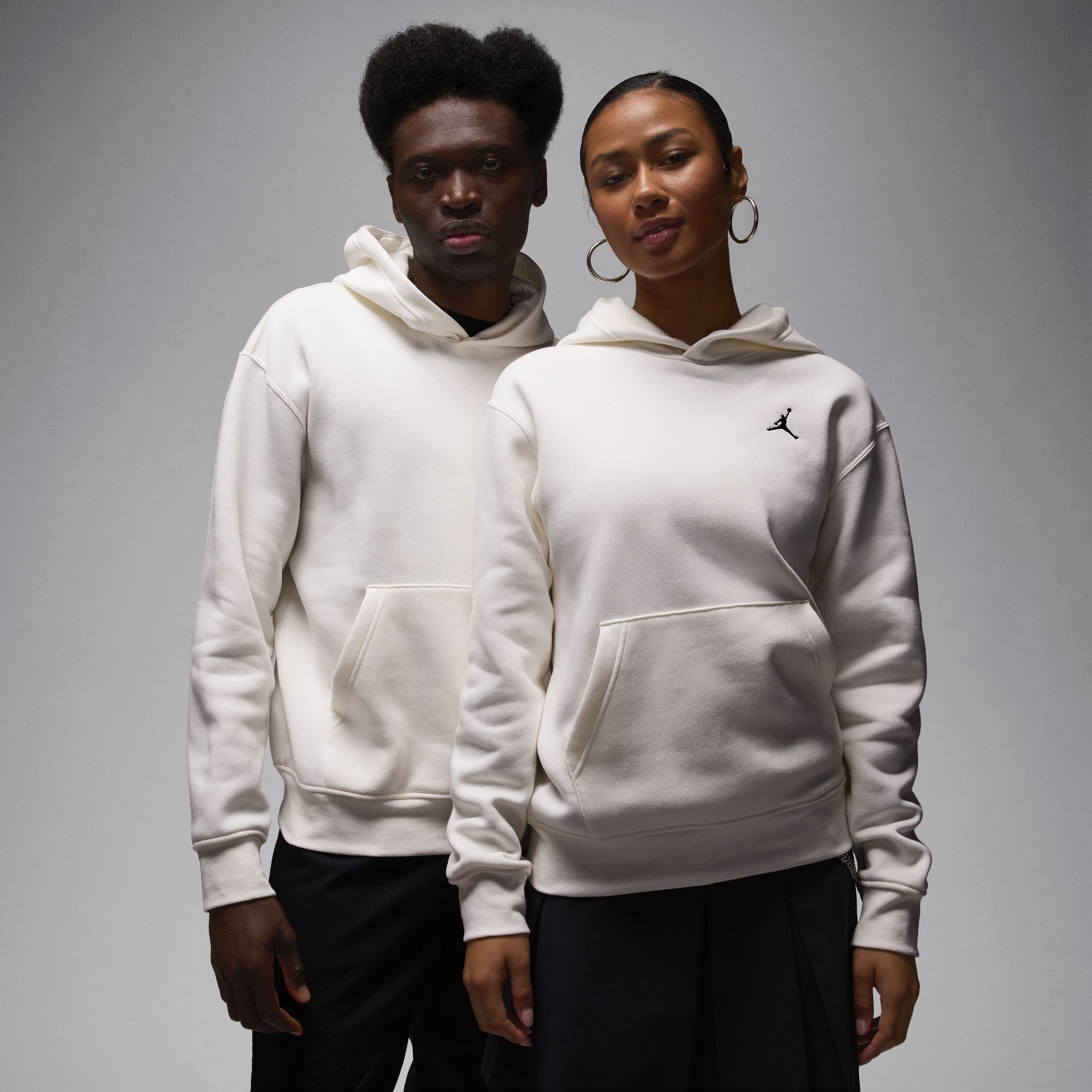 JORDAN BROOKLYN FLEECE קפוצ'ון