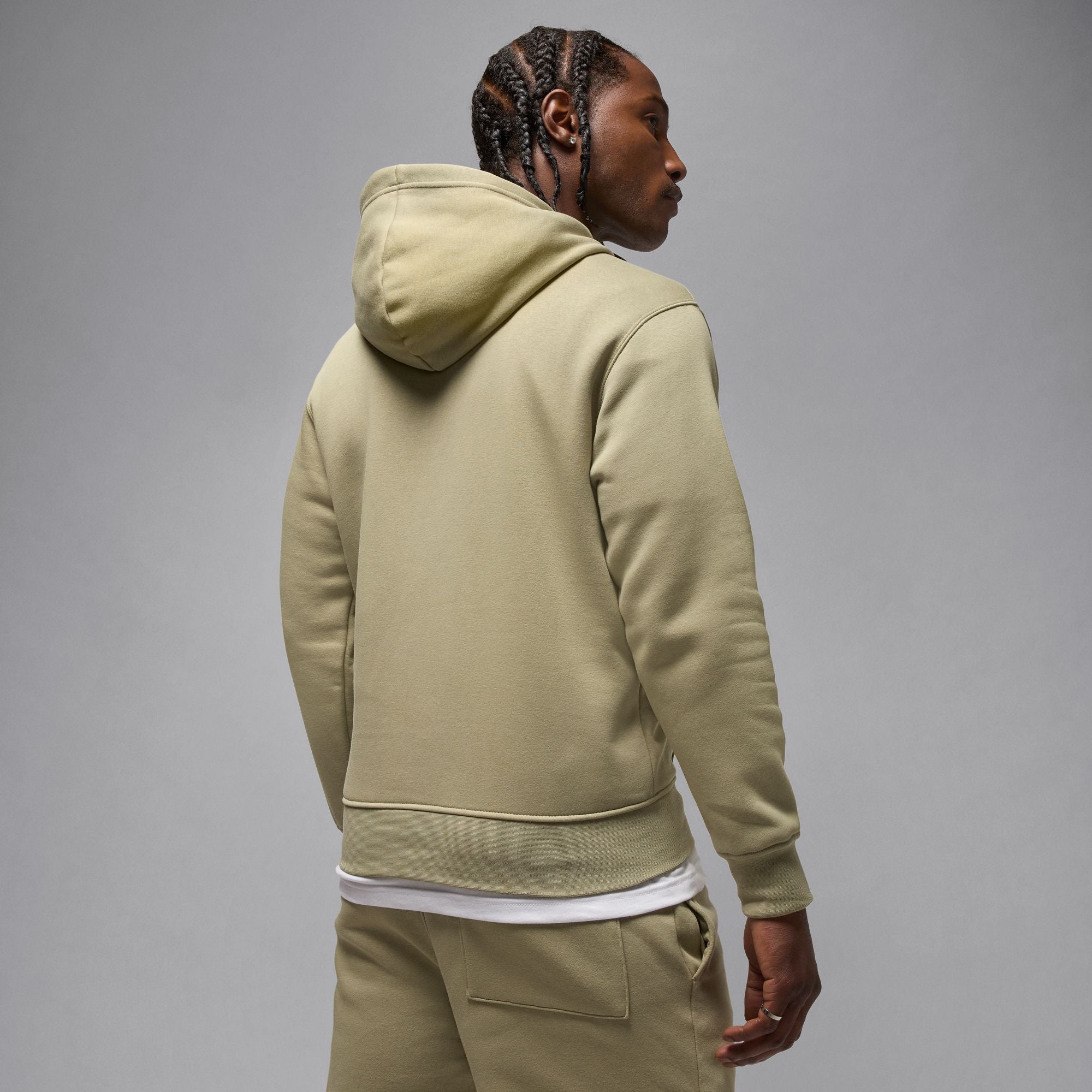 JORDAN BROOKLYN FLEECE קפוצ'ון