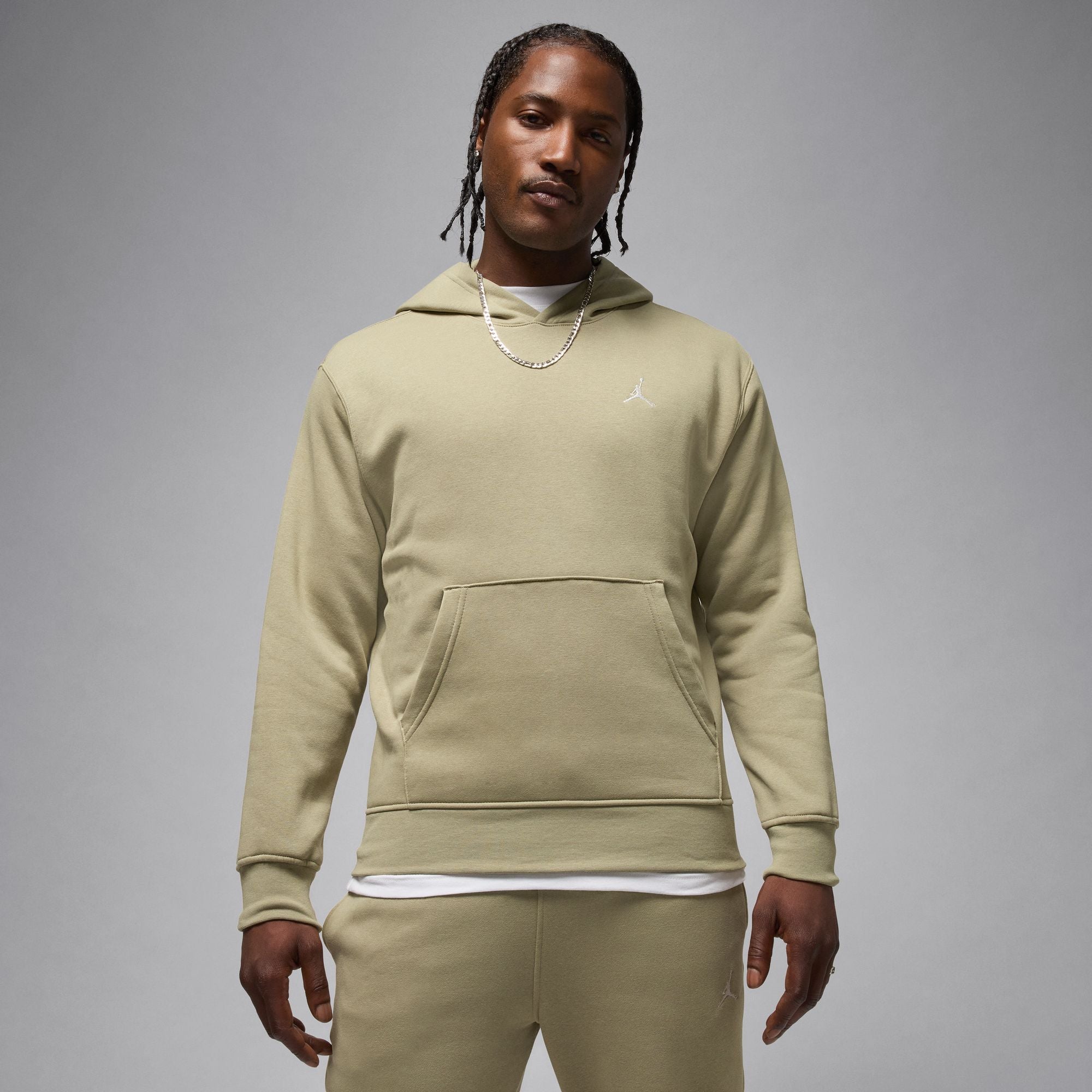 JORDAN BROOKLYN FLEECE קפוצ'ון
