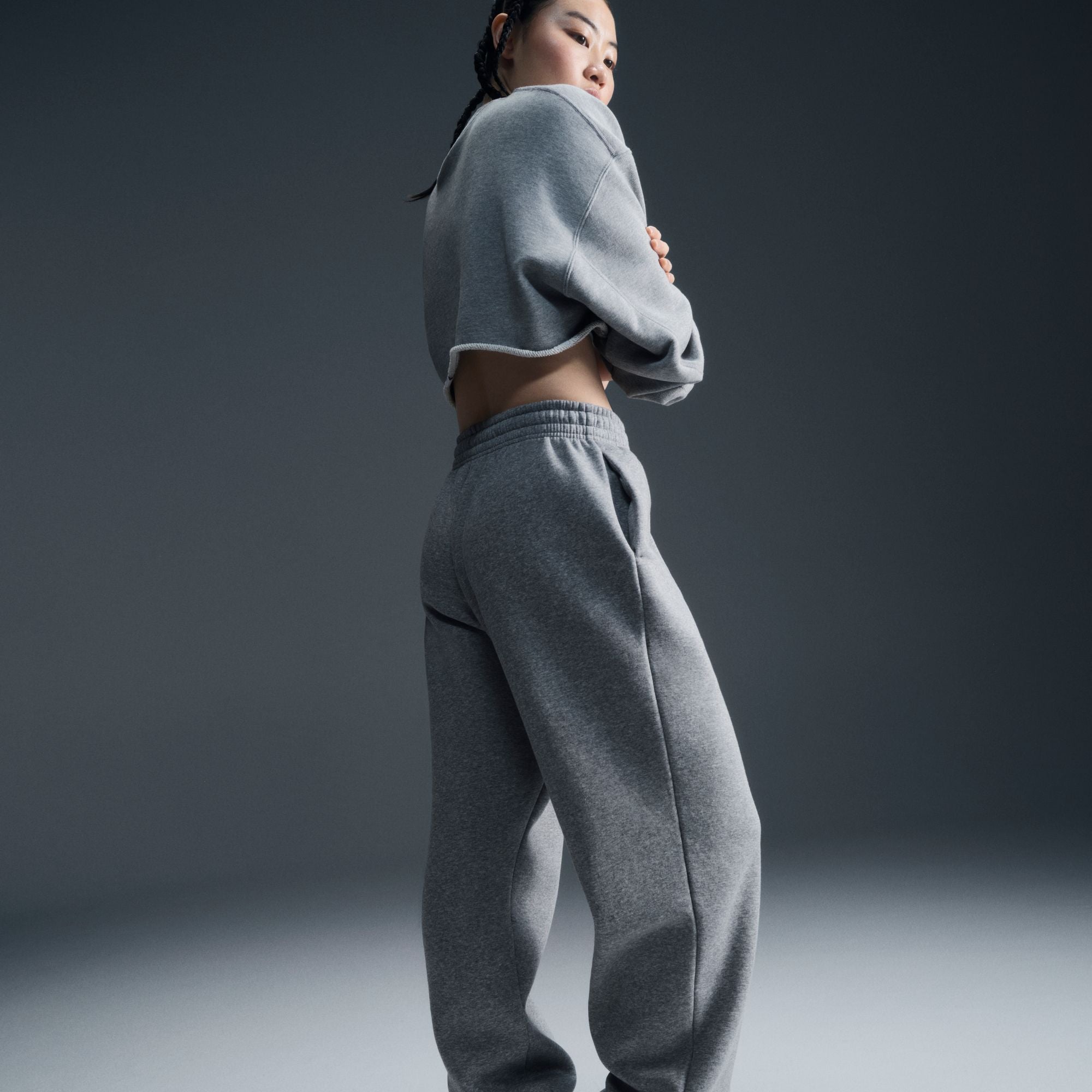 OVERSIZED FLEECE מכנסיים ארוכים
