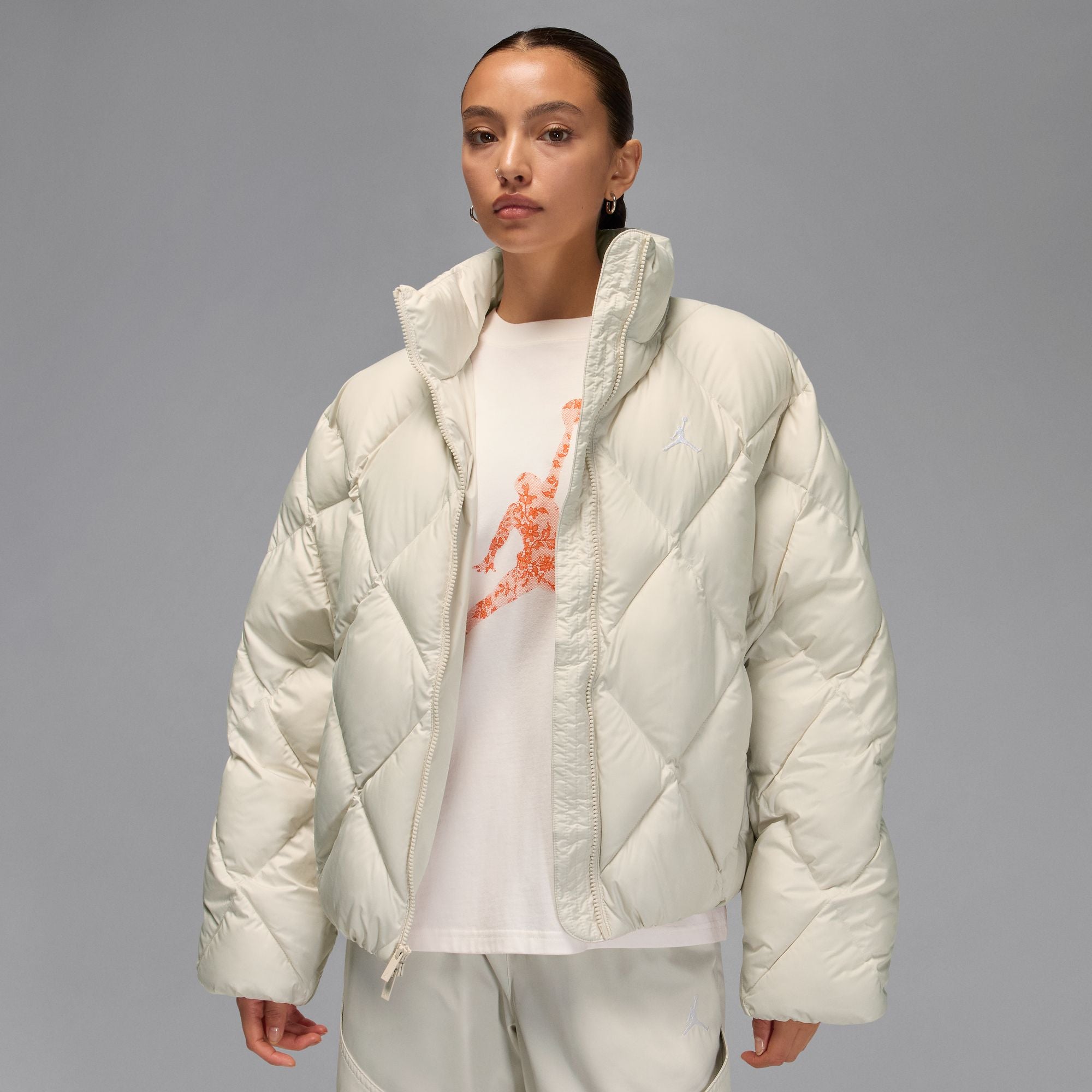 QUILTED PUFFER מעיל