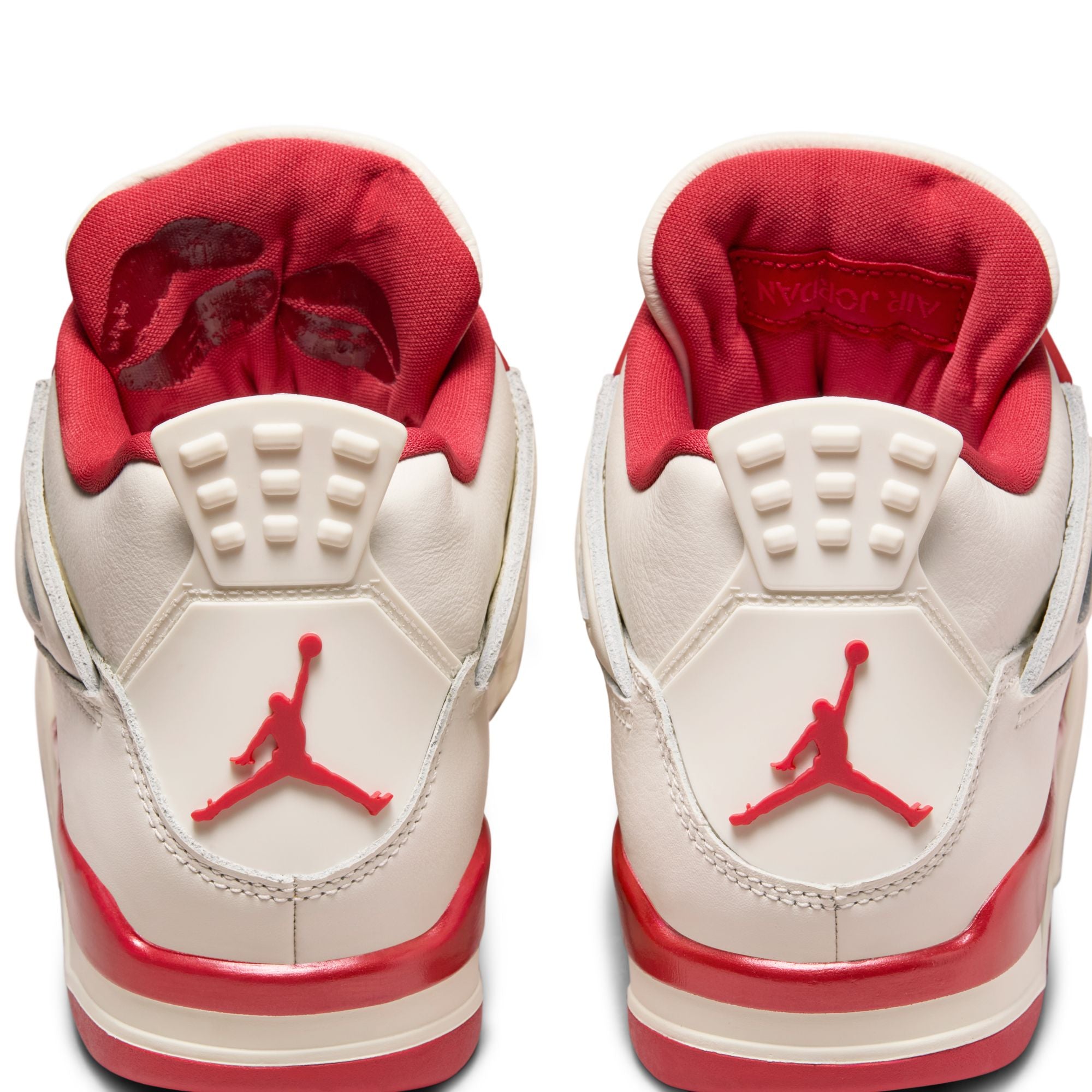 Air Jordan 4 Retro "Pale Ivory and Tough Red"  סניקרס