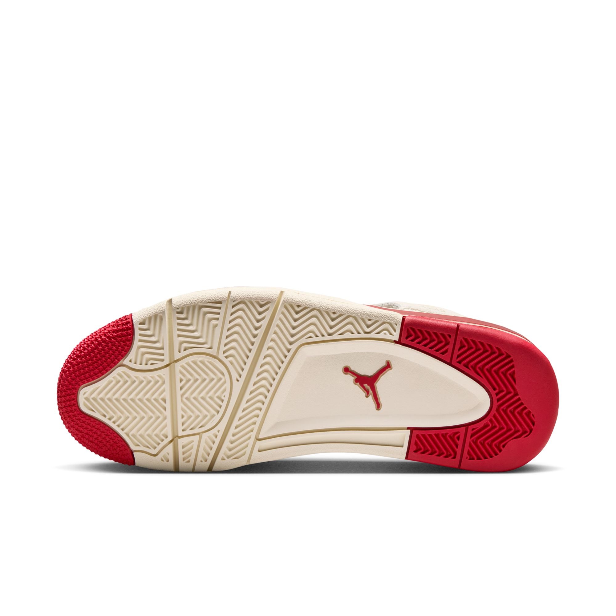 Air Jordan 4 Retro "Pale Ivory and Tough Red"  סניקרס