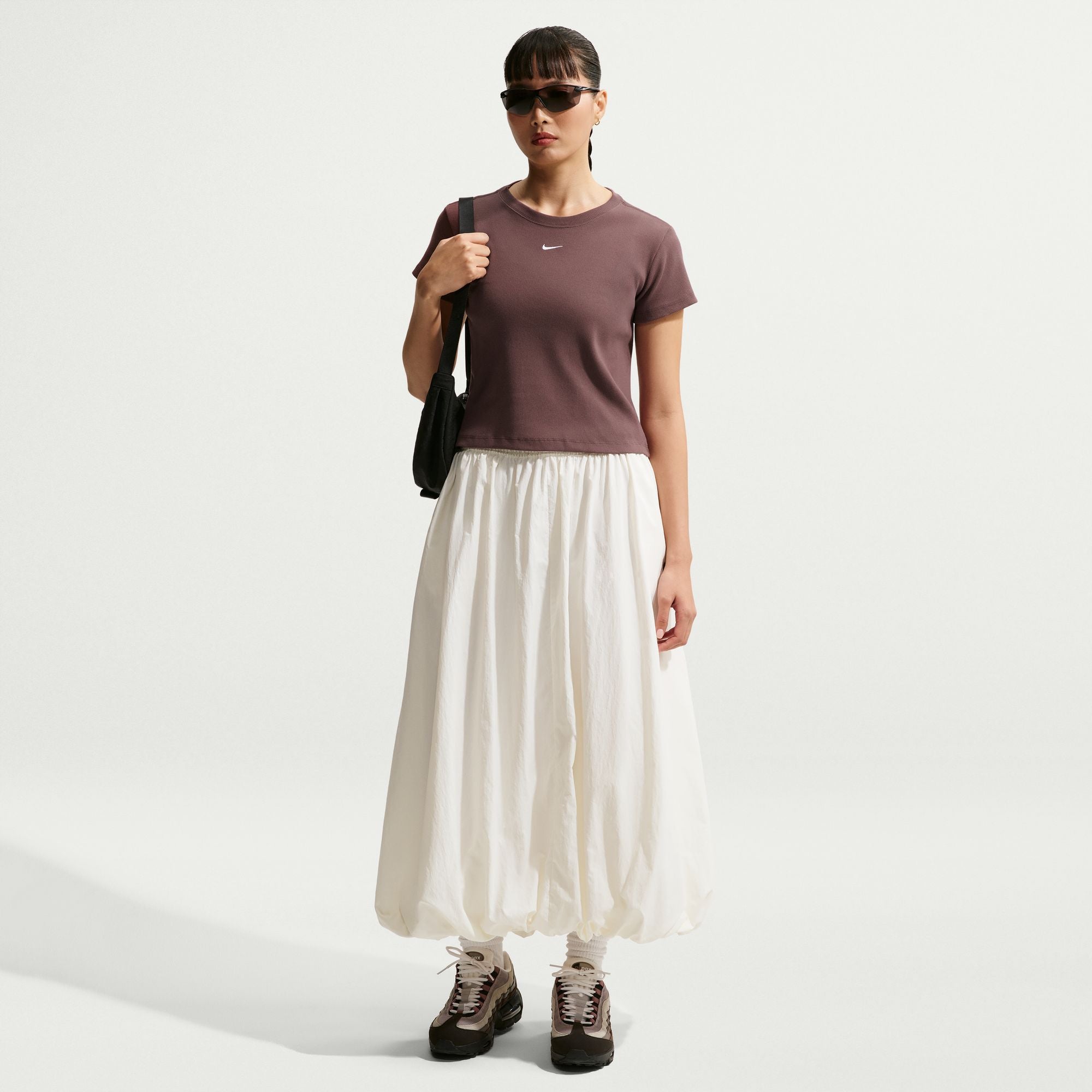 TIGHT RIBBED SHORT SLEEVE חולצת טי