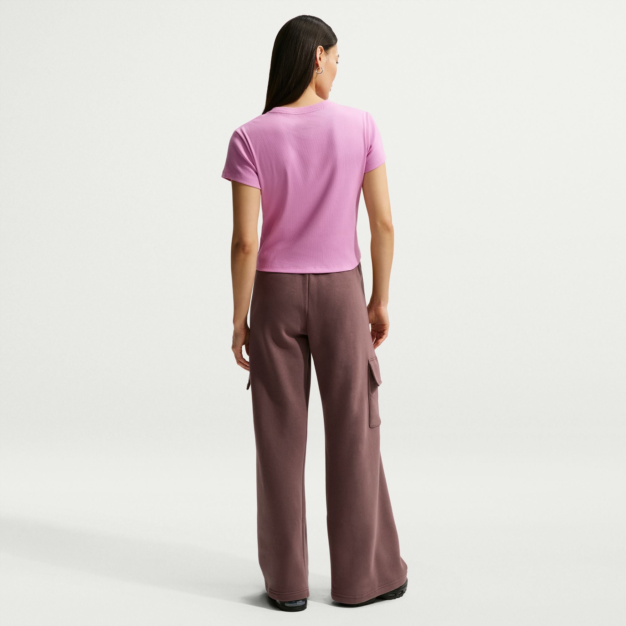 TIGHT RIBBED SHORT SLEEVE חולצת טי