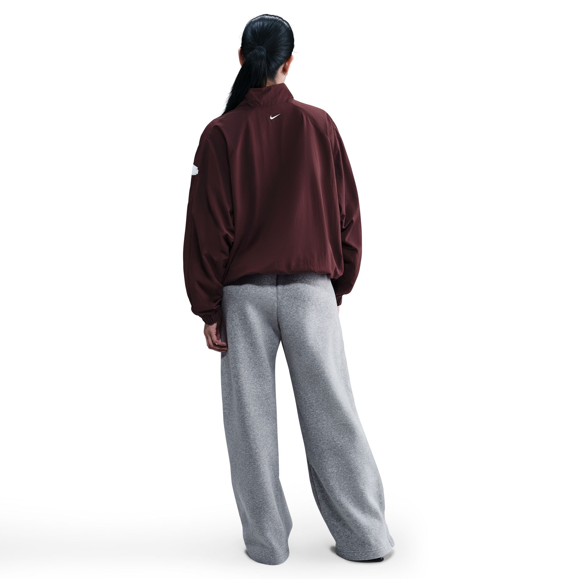 HIGH-WAISTED WIDE-LEG מכנסיים ארוכים