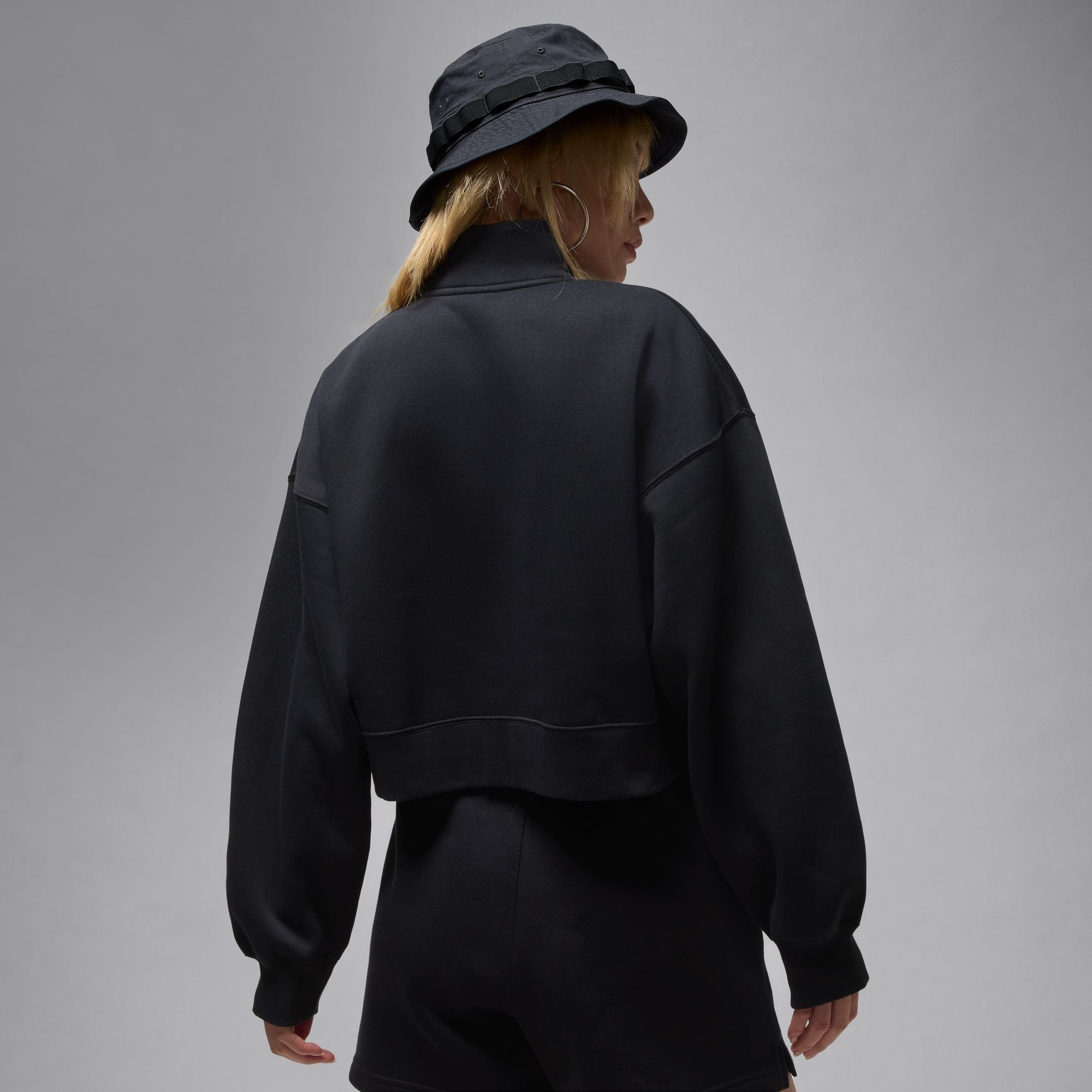 JORDAN BROOKLYN FLEECE 1/4 ZIP סווטשירט