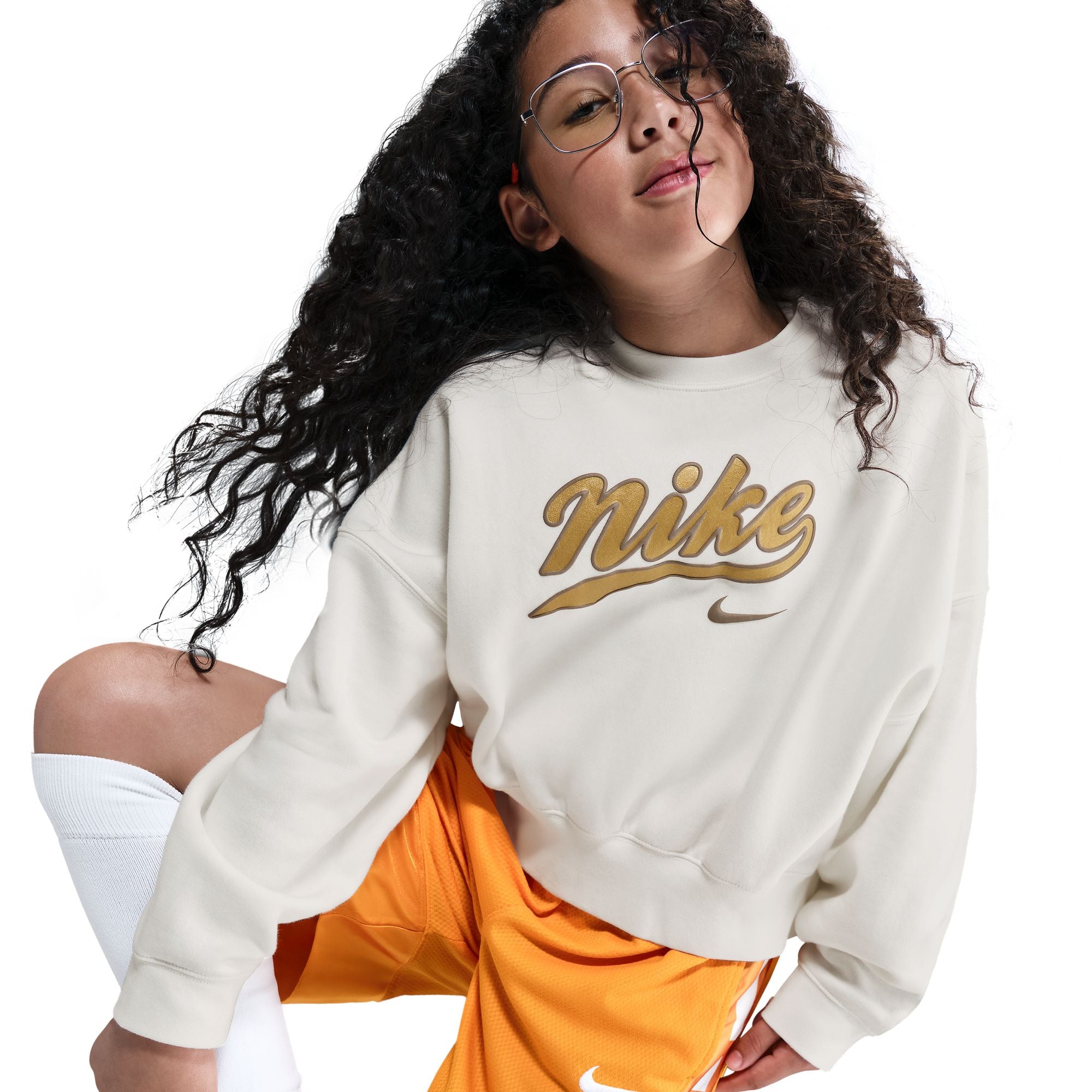CROPPED FLEECE סוושטרט