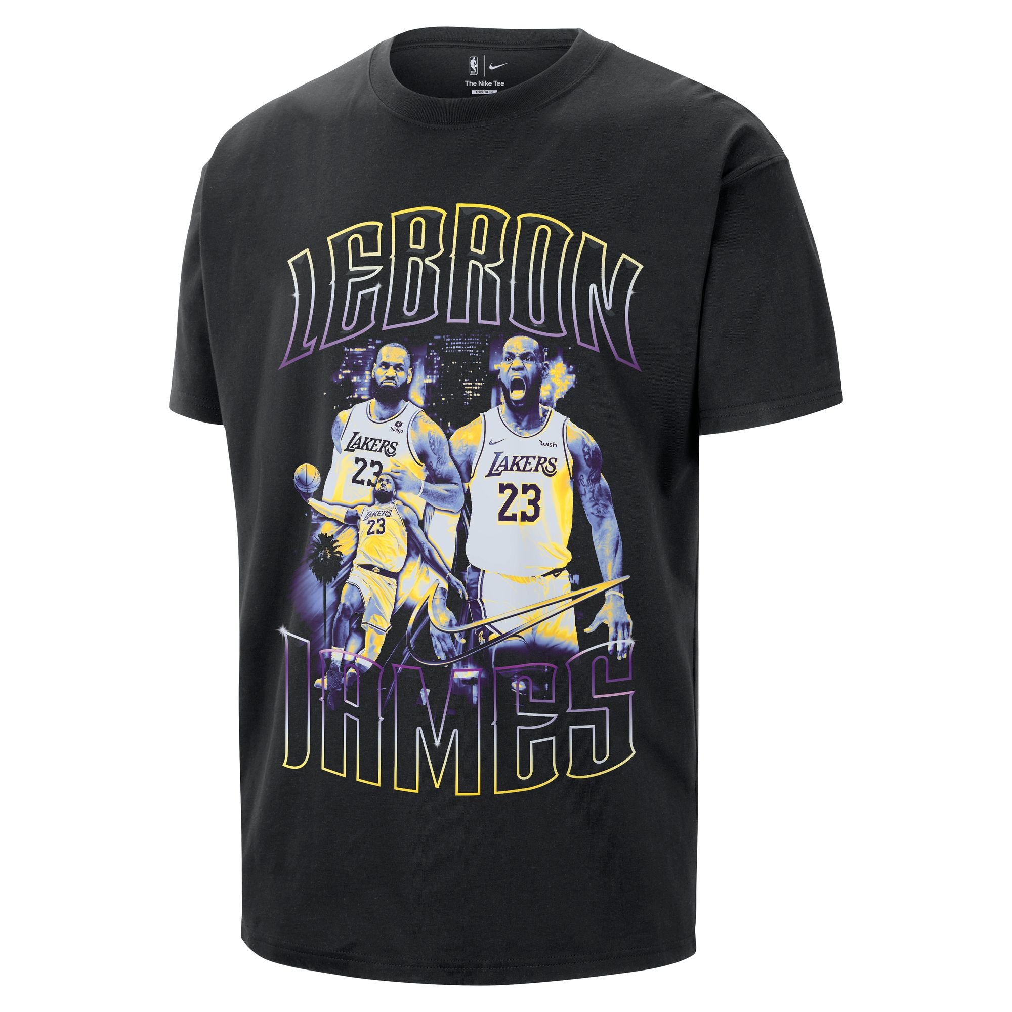 LA LAKERS LEBRON JAMES טי שירט