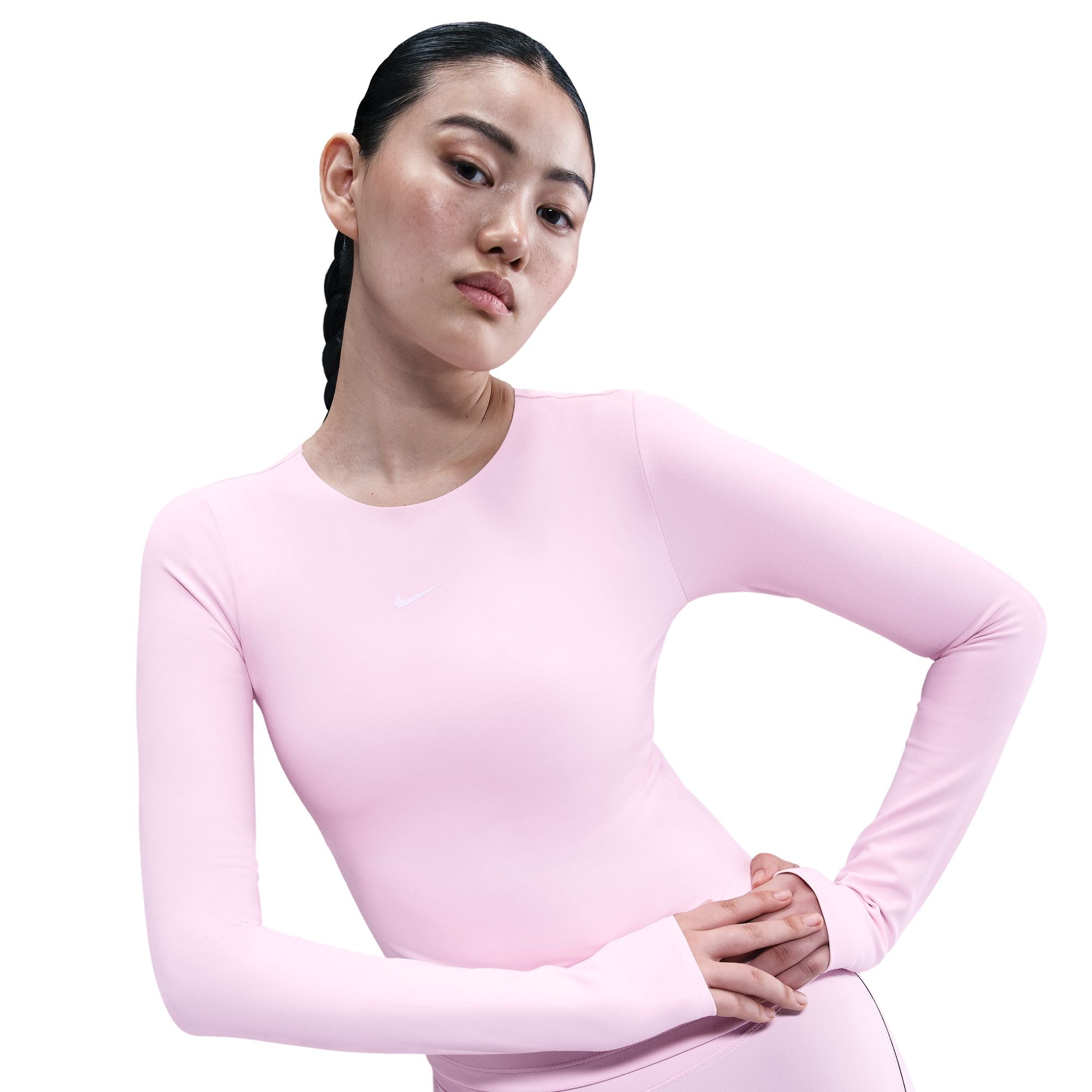 LONG SLEEVE FITTED חולצת טי