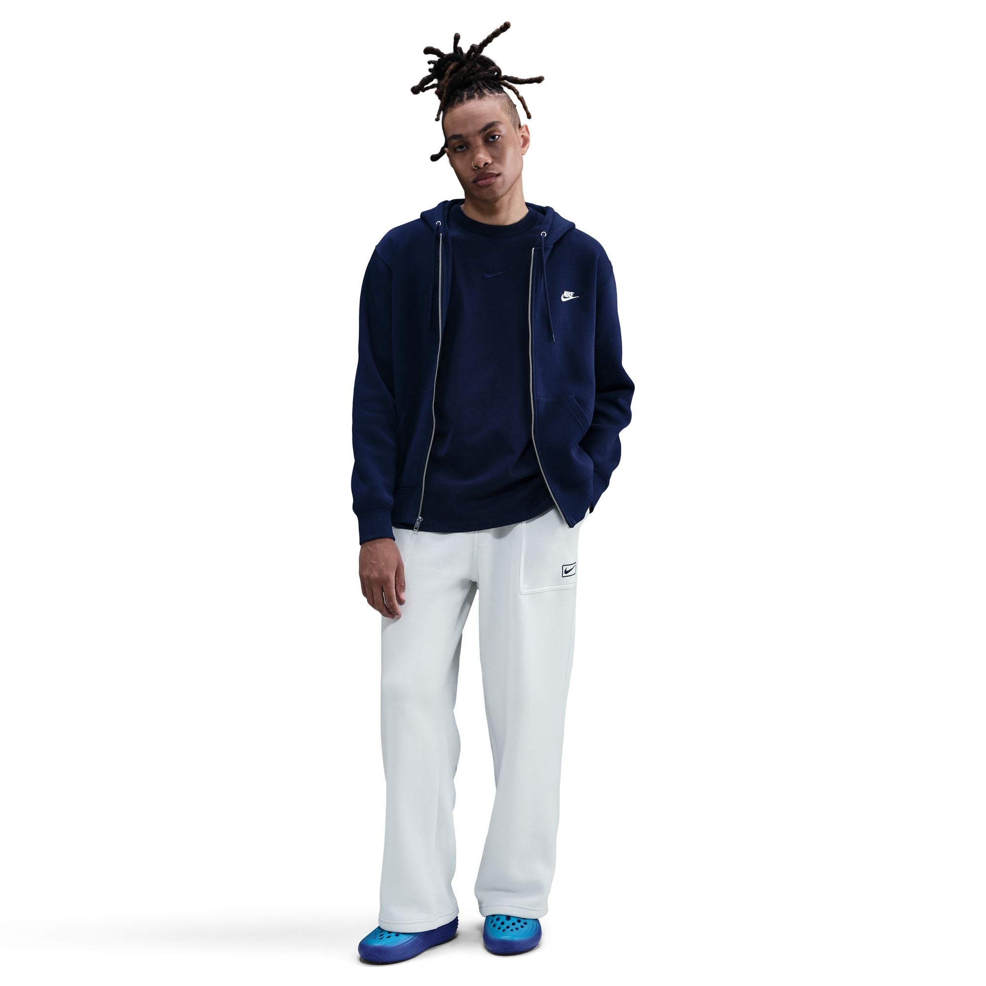 OPEN HEM FLEECE מכנסיים ארוכים