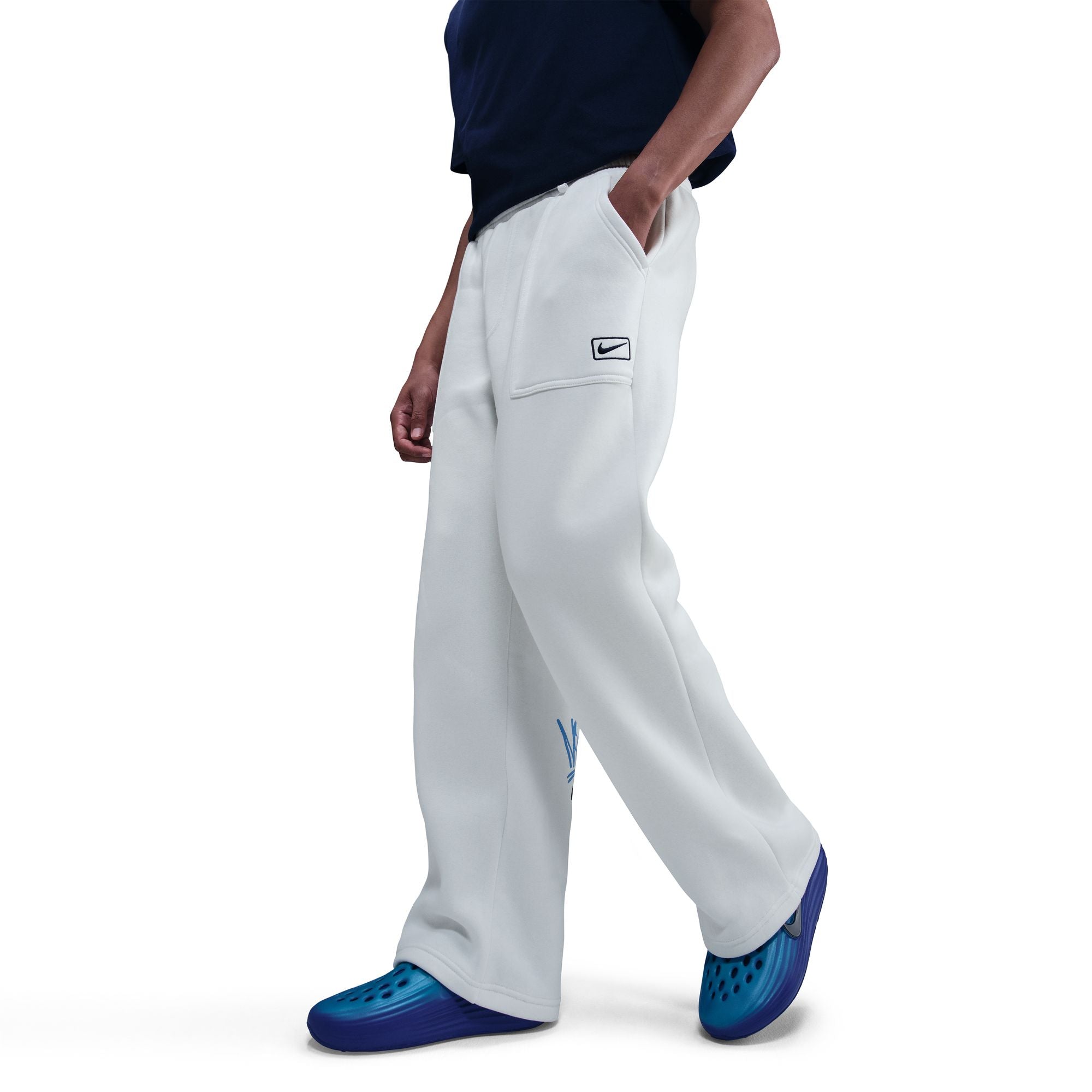 OPEN HEM FLEECE מכנסיים ארוכים