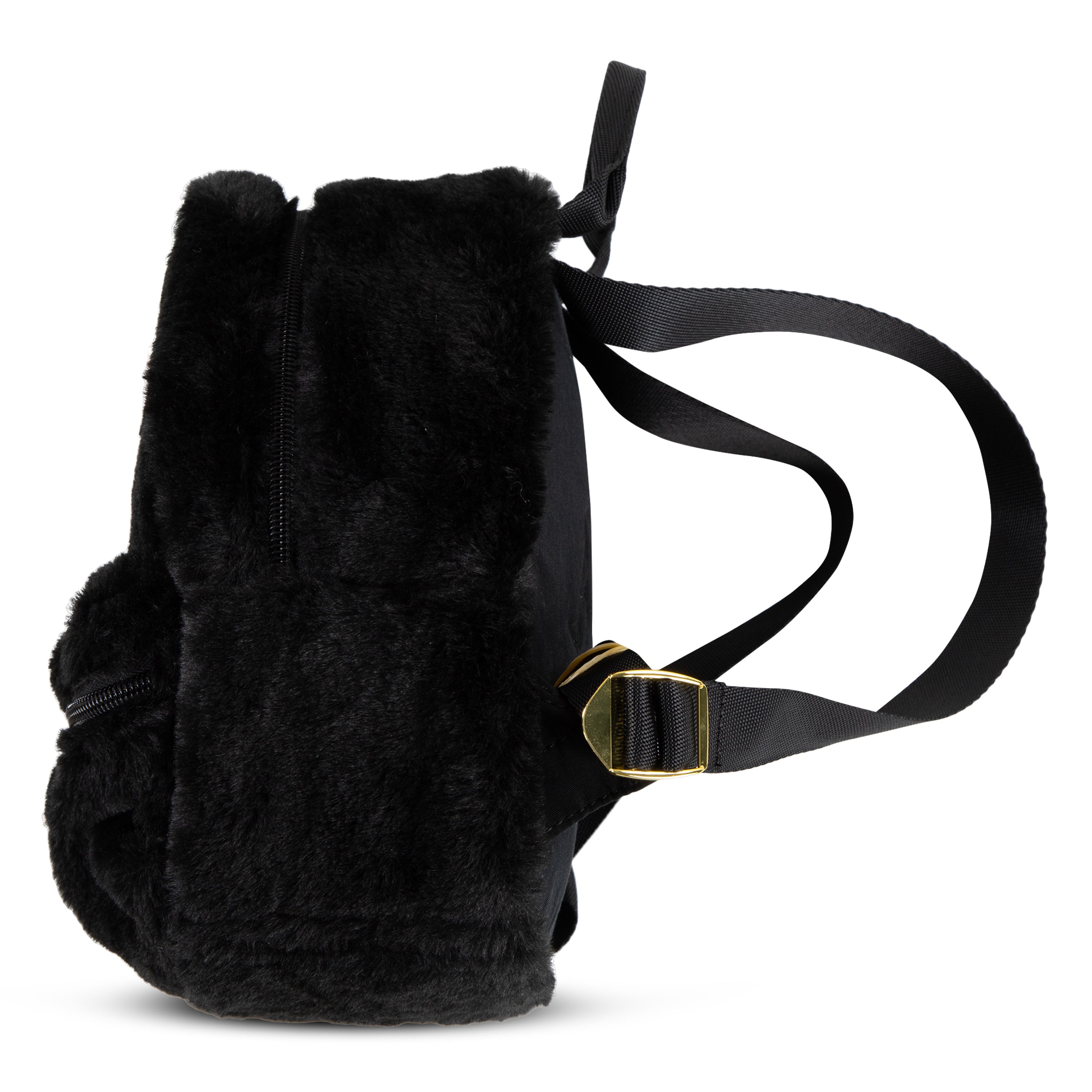 FAUX FUR MINI BACKPACK תיק גב