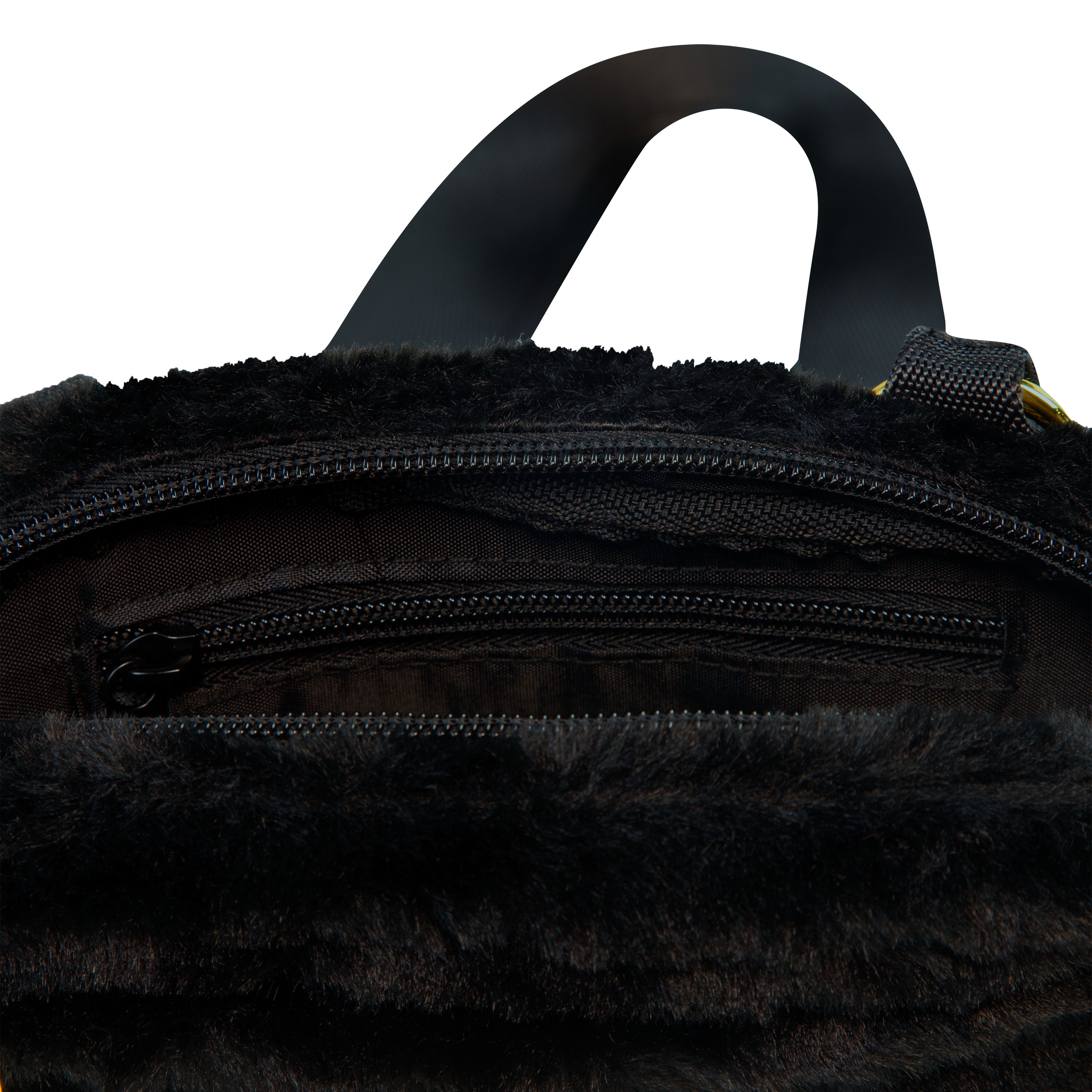 FAUX FUR CAMERA BAG תיק צד