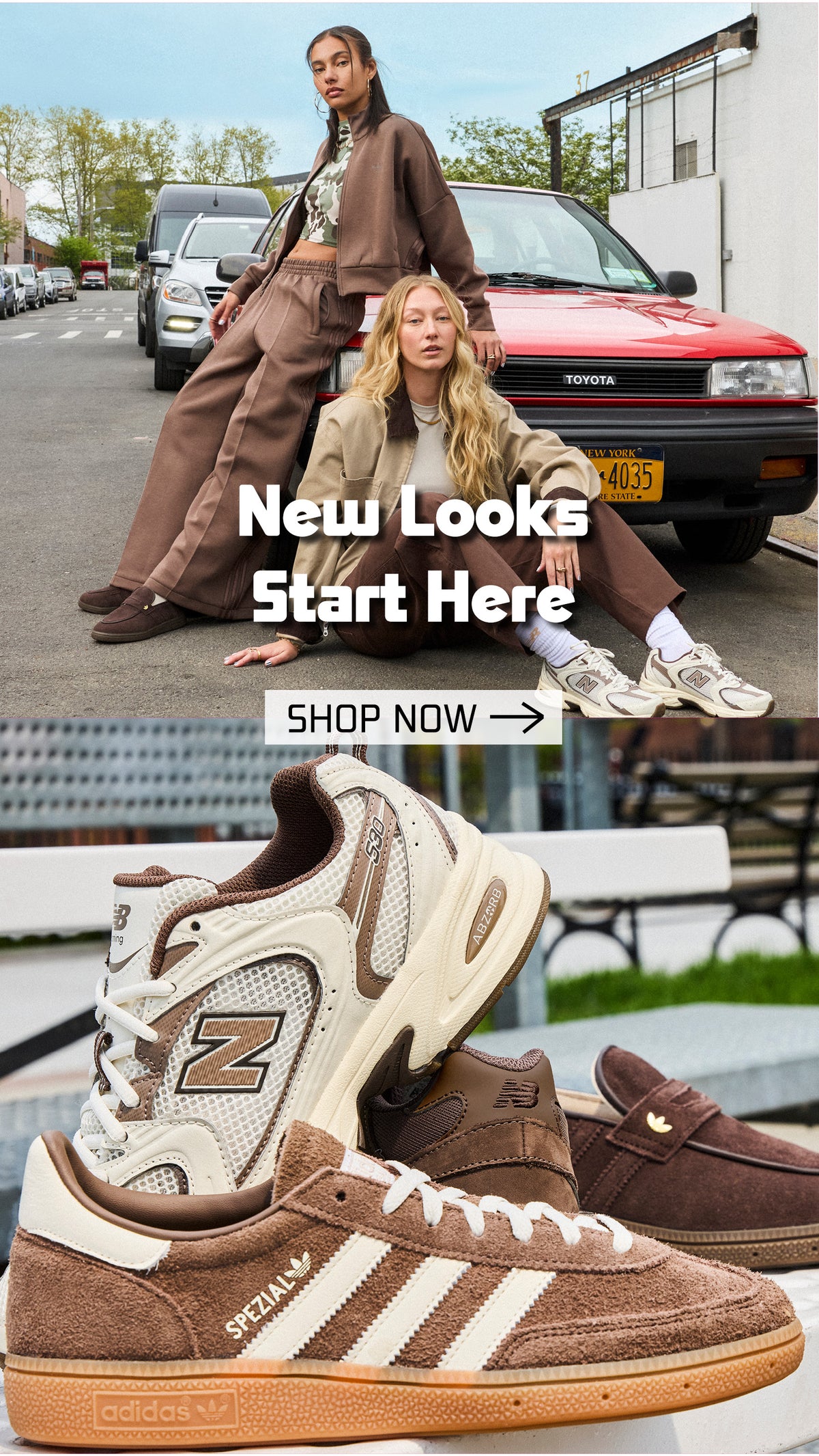 NEW LOOKS START HERE