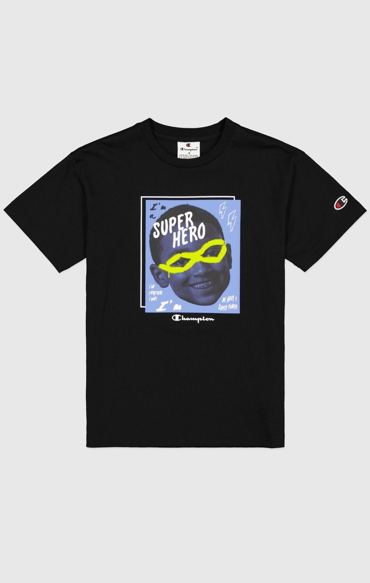CREWNECK טי שירט בשילוב הדפס