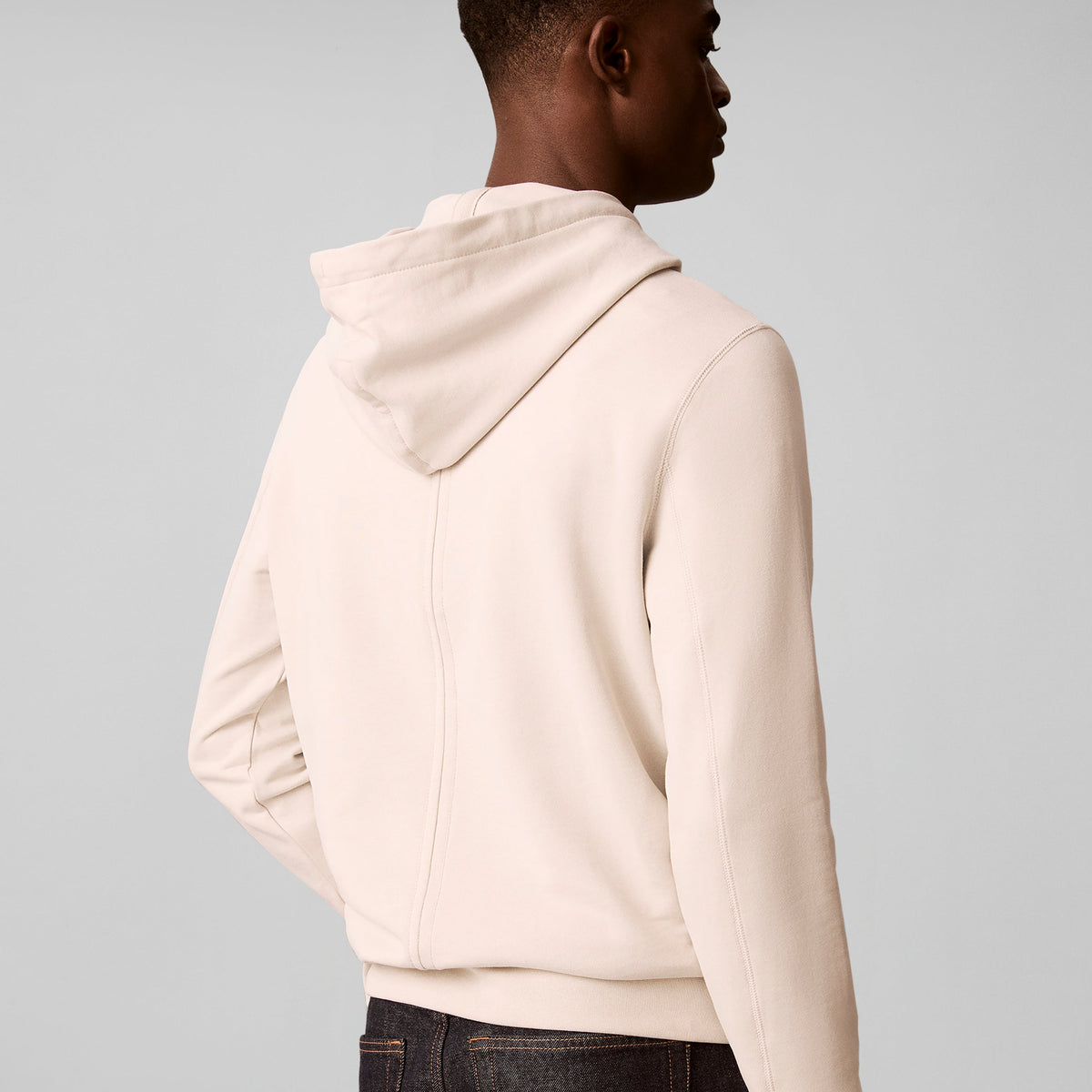 TERRY BADGE HOODIE סווטשירט