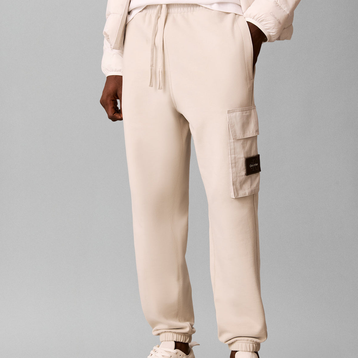TERRY BADGE JOGGER מכנס ארוך