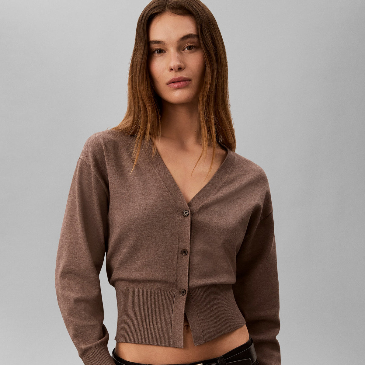 TECH KNIT CARDIGAN קרדיגן