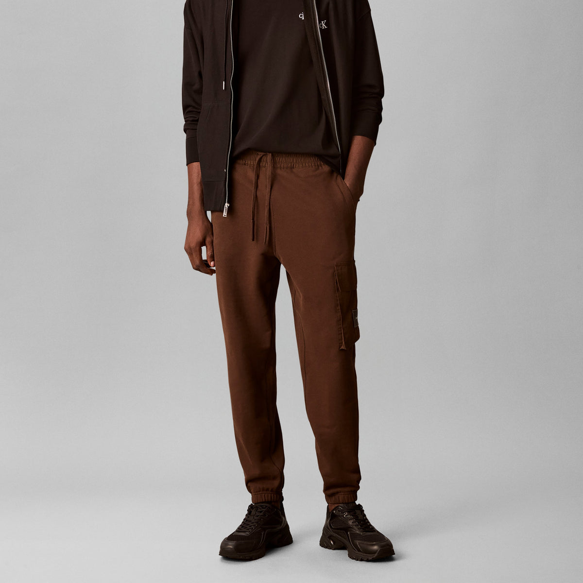 TERRY BADGE JOGGER מכנס ארוך