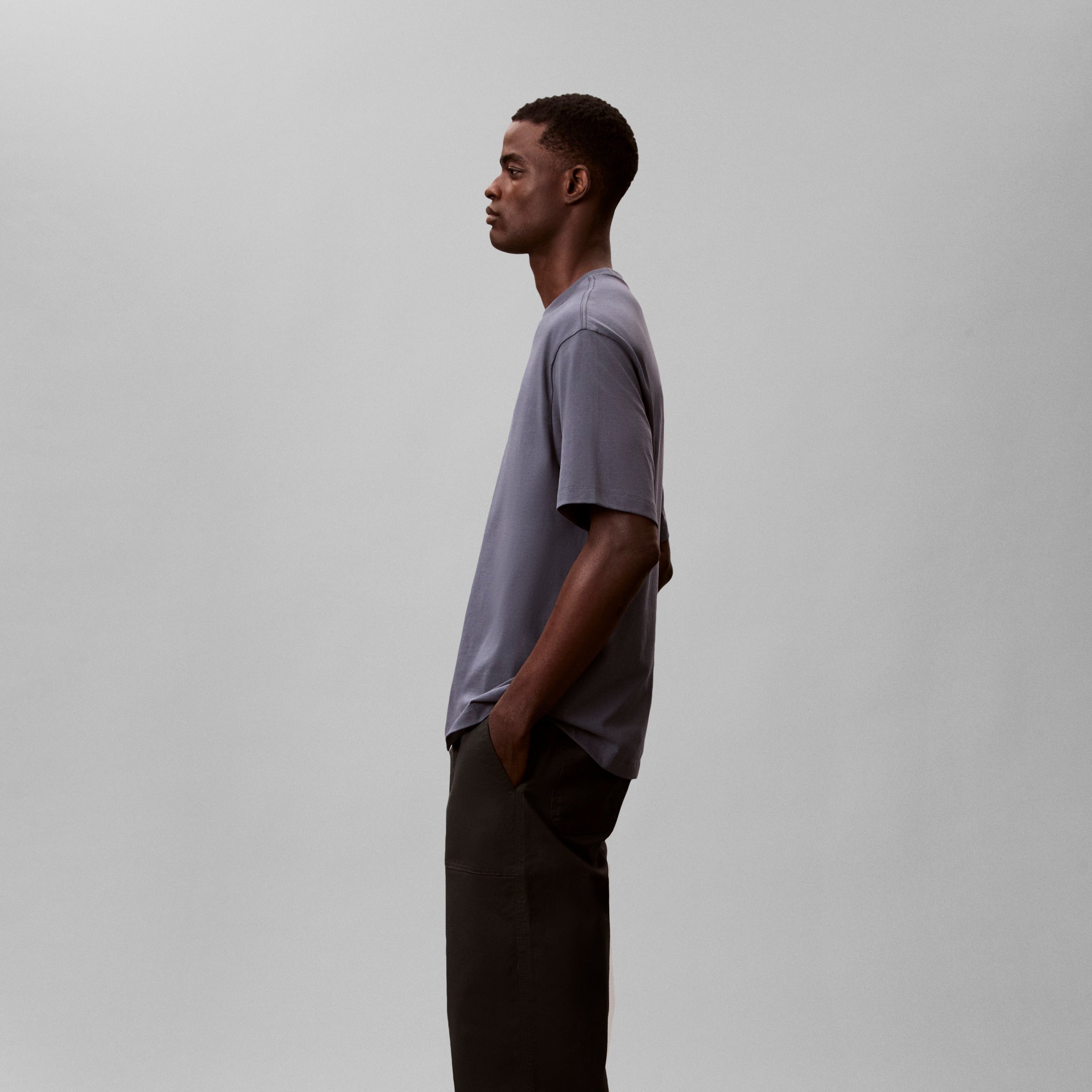 SS 16S RLXD FIT CKJ GRAPHIC TE טישרט