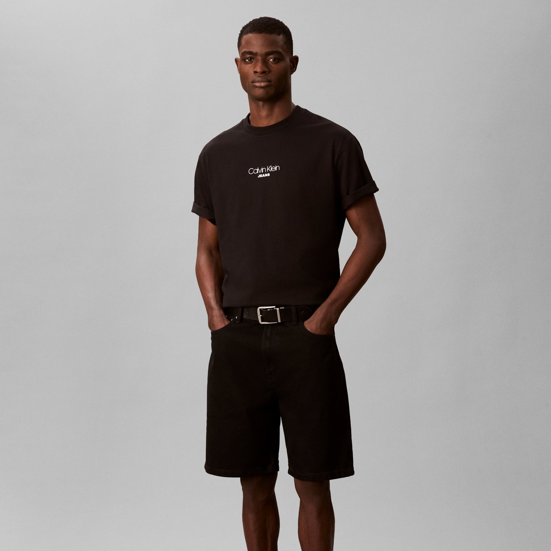 SS 16S RLXD FIT CKJ GRAPHIC TE טישרט