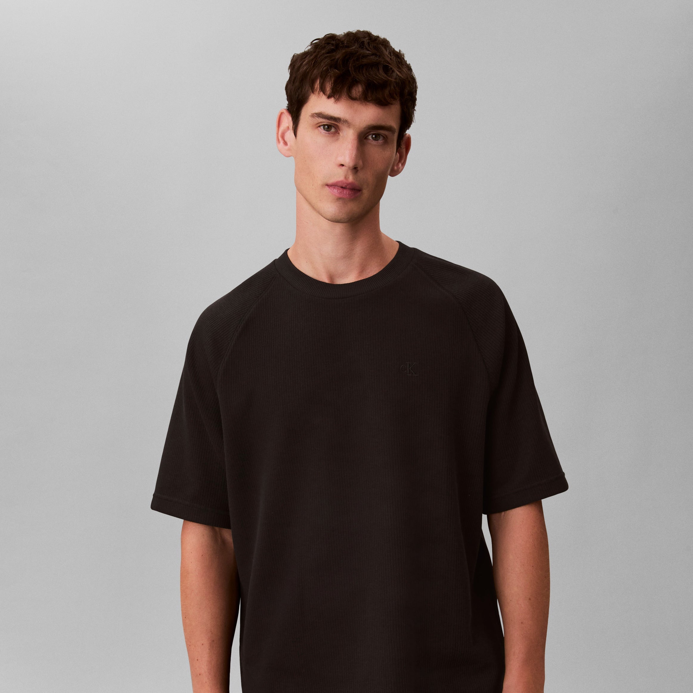 COZY FLATBACK RIB SS RELAXED T טישרט