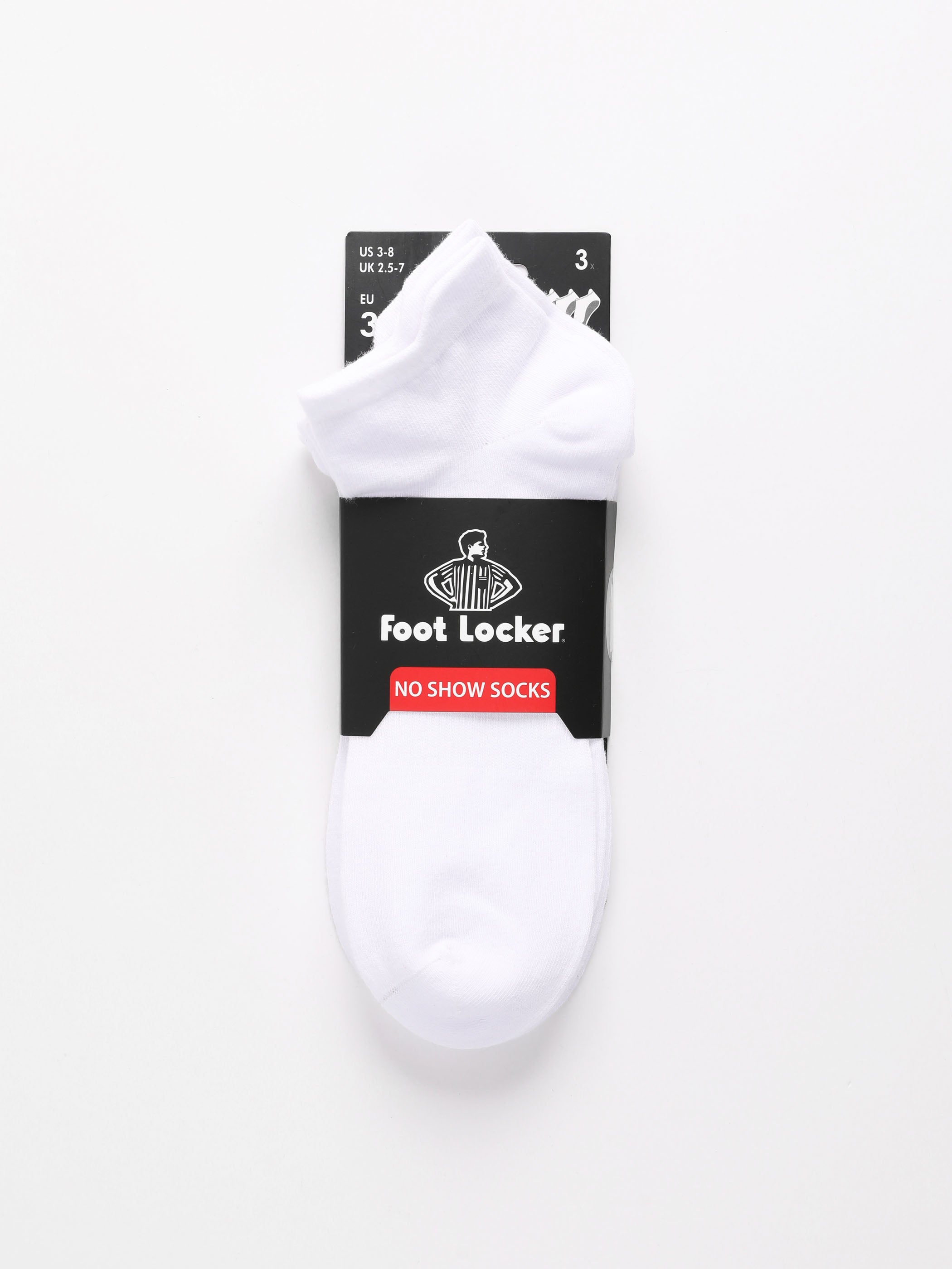 FOOT LOCKER | שלישיית גרביים בגזרה נמוכה  | FOOT LOCKER