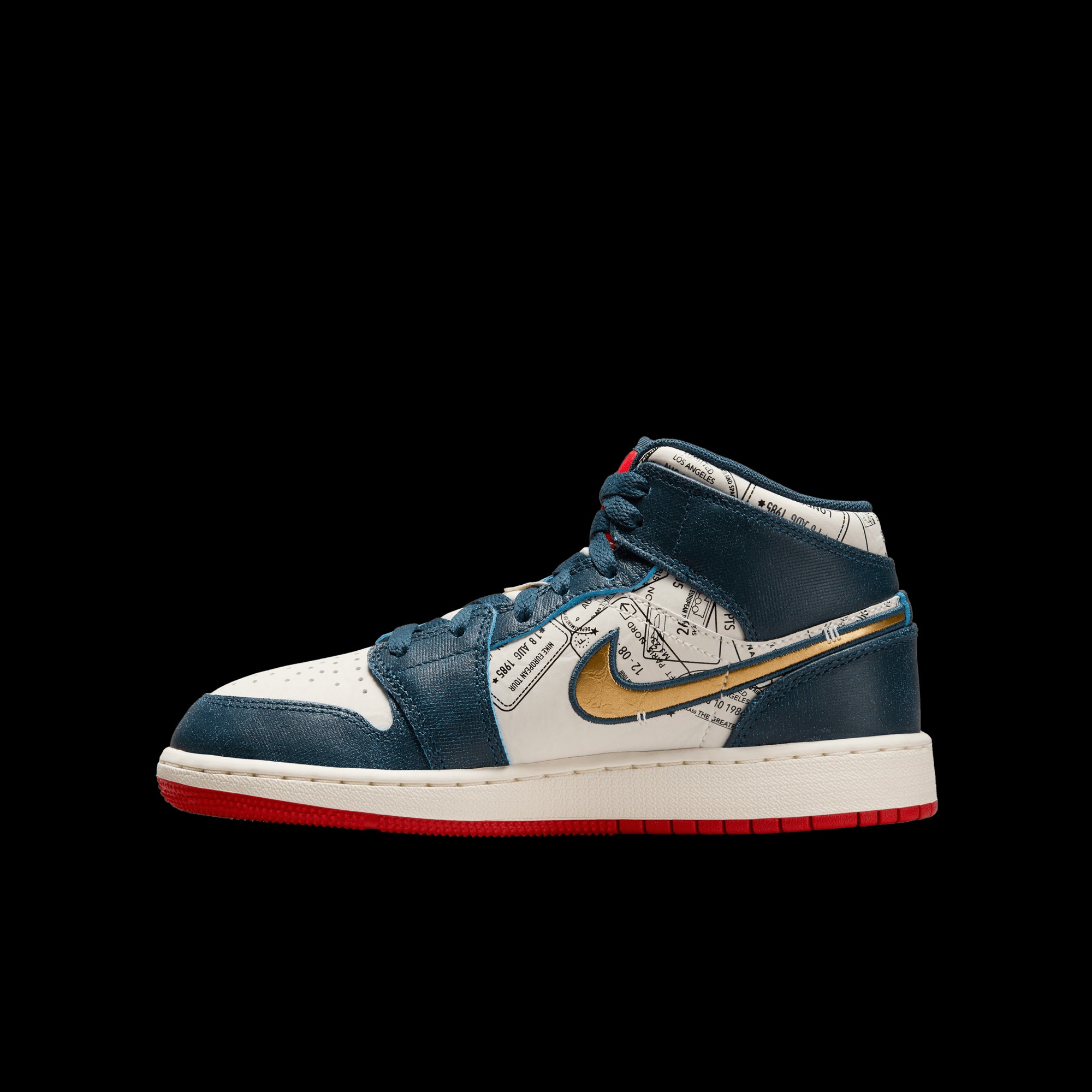 NIKE | AIR JORDAN 1 MID SE סניקרס ל  | FOOT LOCKER