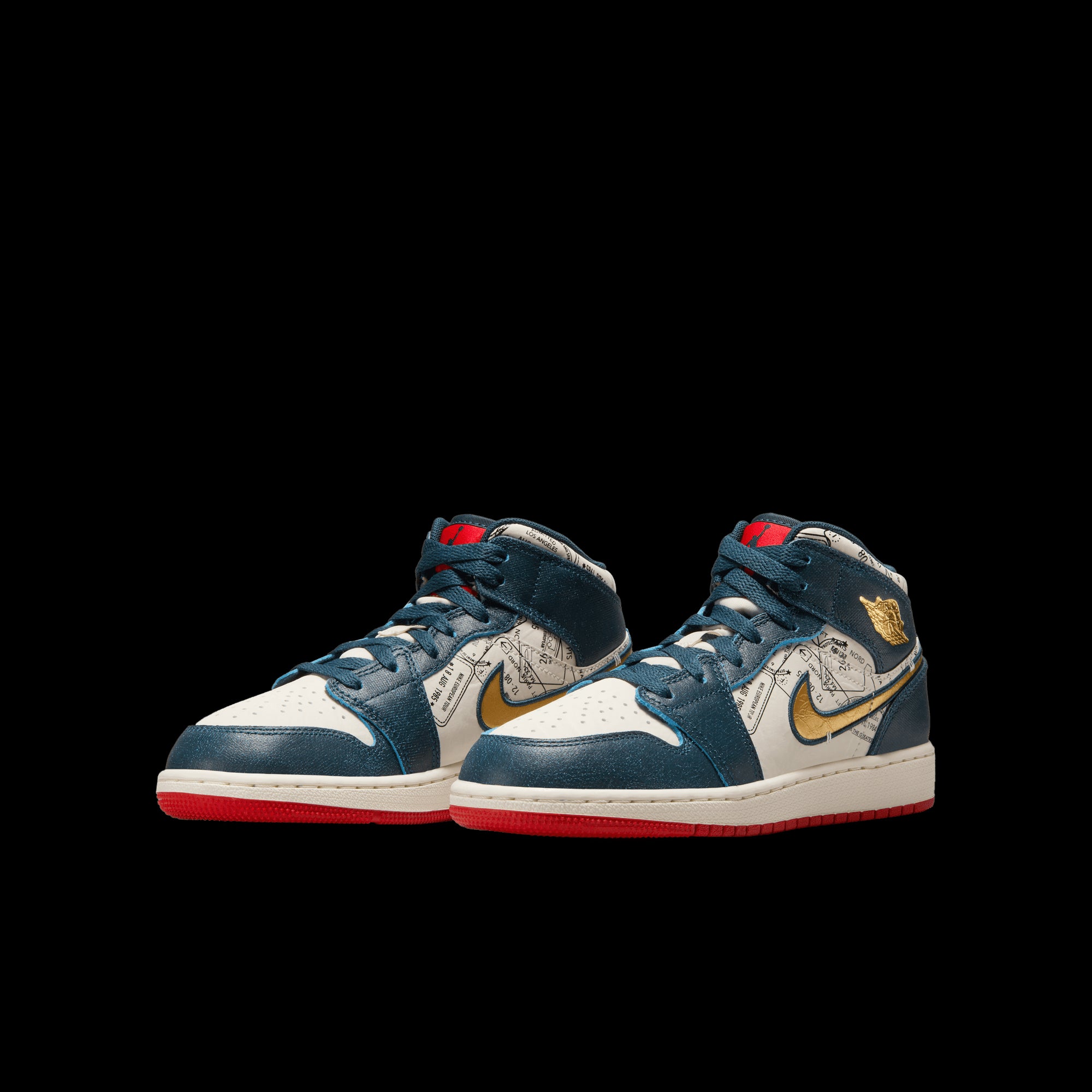 NIKE | AIR JORDAN 1 MID SE סניקרס ל  | FOOT LOCKER