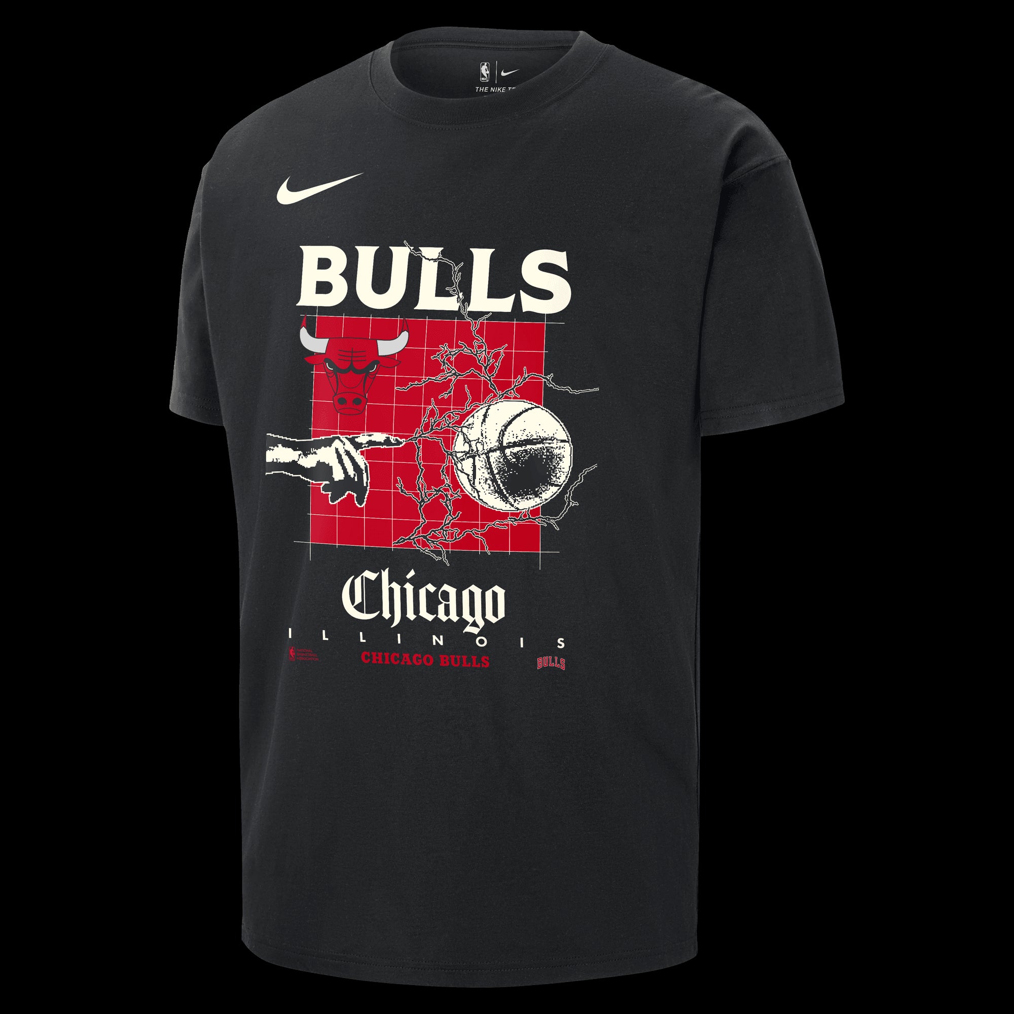 NIKE | BULLS CHICAGO COURTSIDE טישרט  | FOOT LOCKER