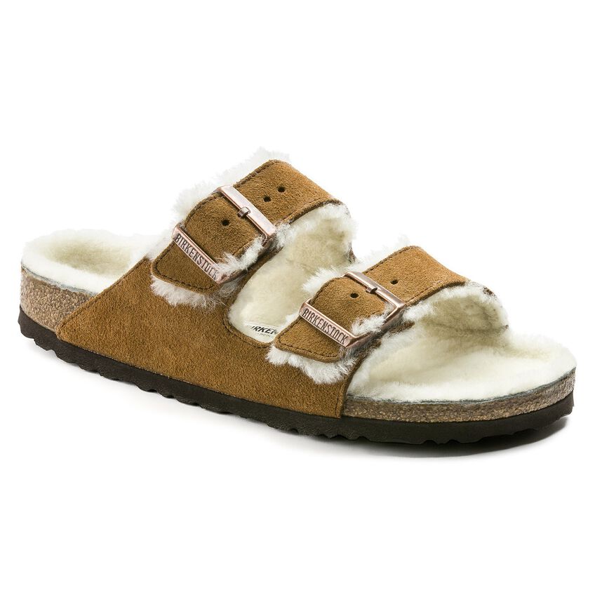 BIRKENSTOCK | ARIZONA LAMBSKIN כפכפים  | FOOT LOCKER