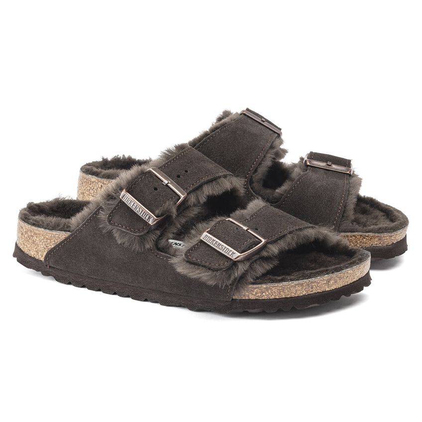 BIRKENSTOCK | ARIZONA LAMBSKIN כפכפים  | FOOT LOCKER