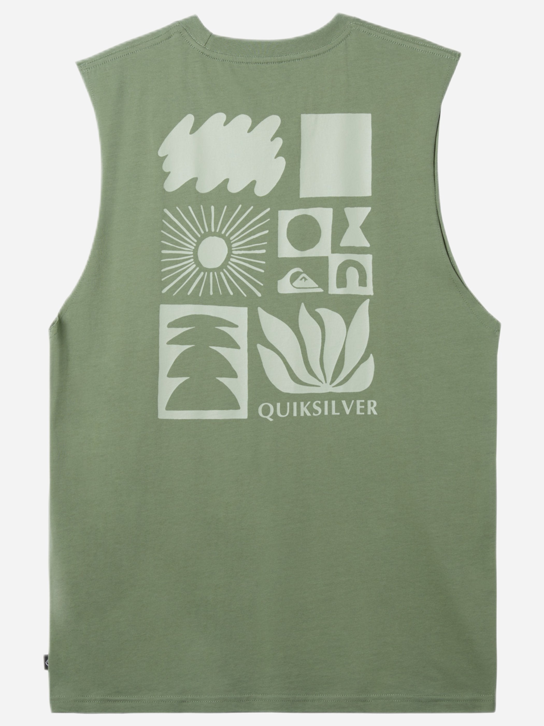 QUIKSILVER | QUICKSILVER NATURAL MUSC גופייה  | FOOT LOCKER