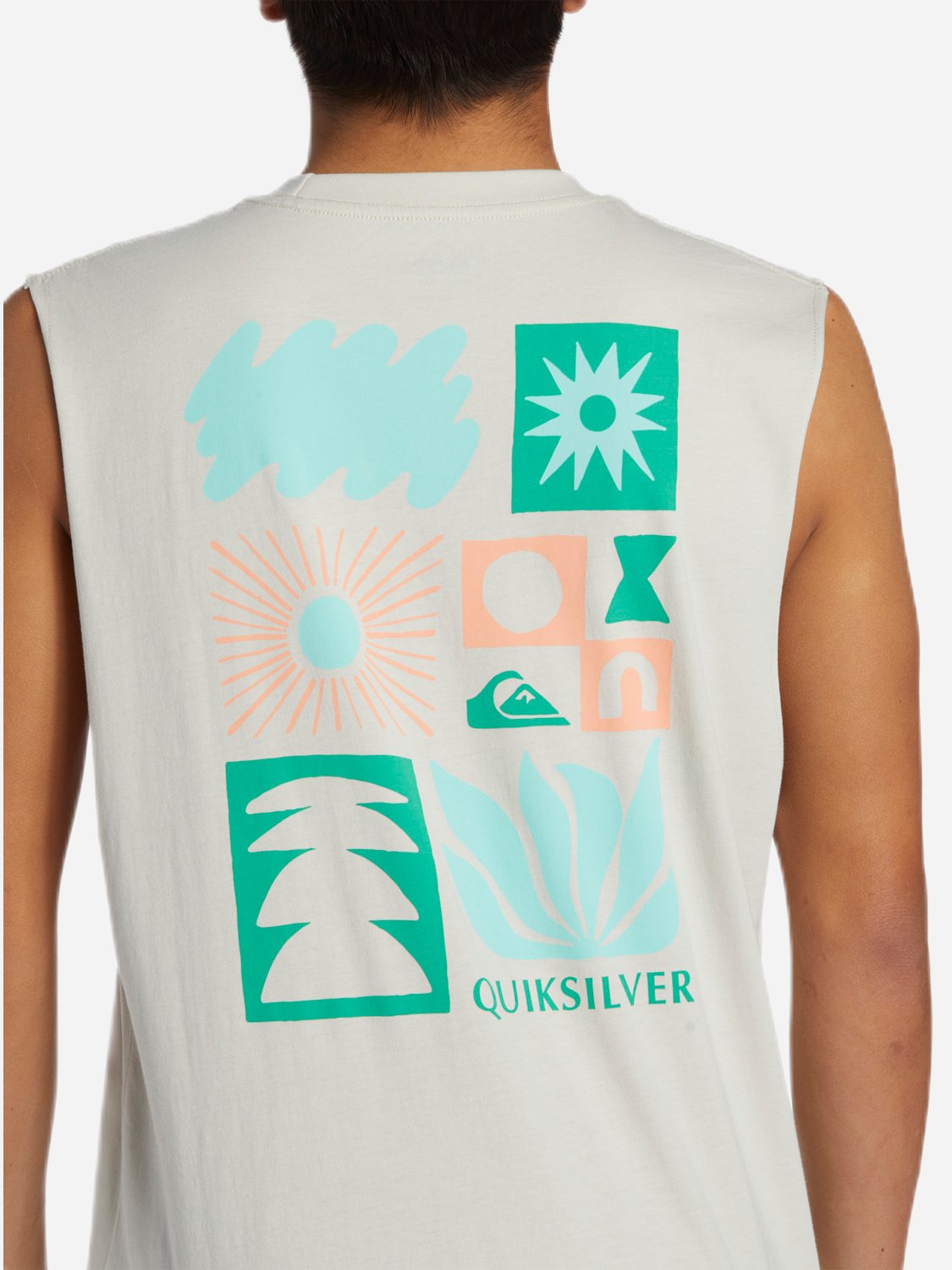 QUIKSILVER | QUICKSILVER NATURAL MUSC גופייה  | FOOT LOCKER