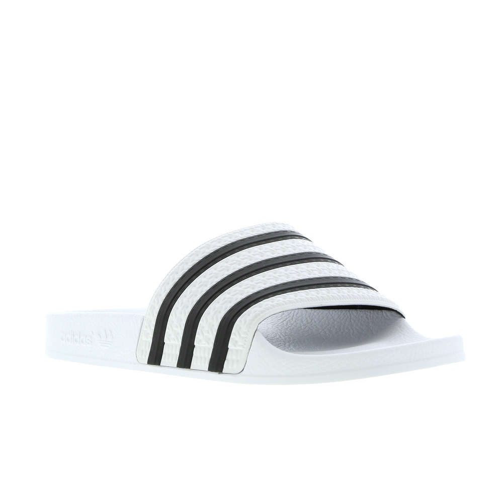 ADIDAS | ADILETTE-WHITE  | FOOT LOCKER