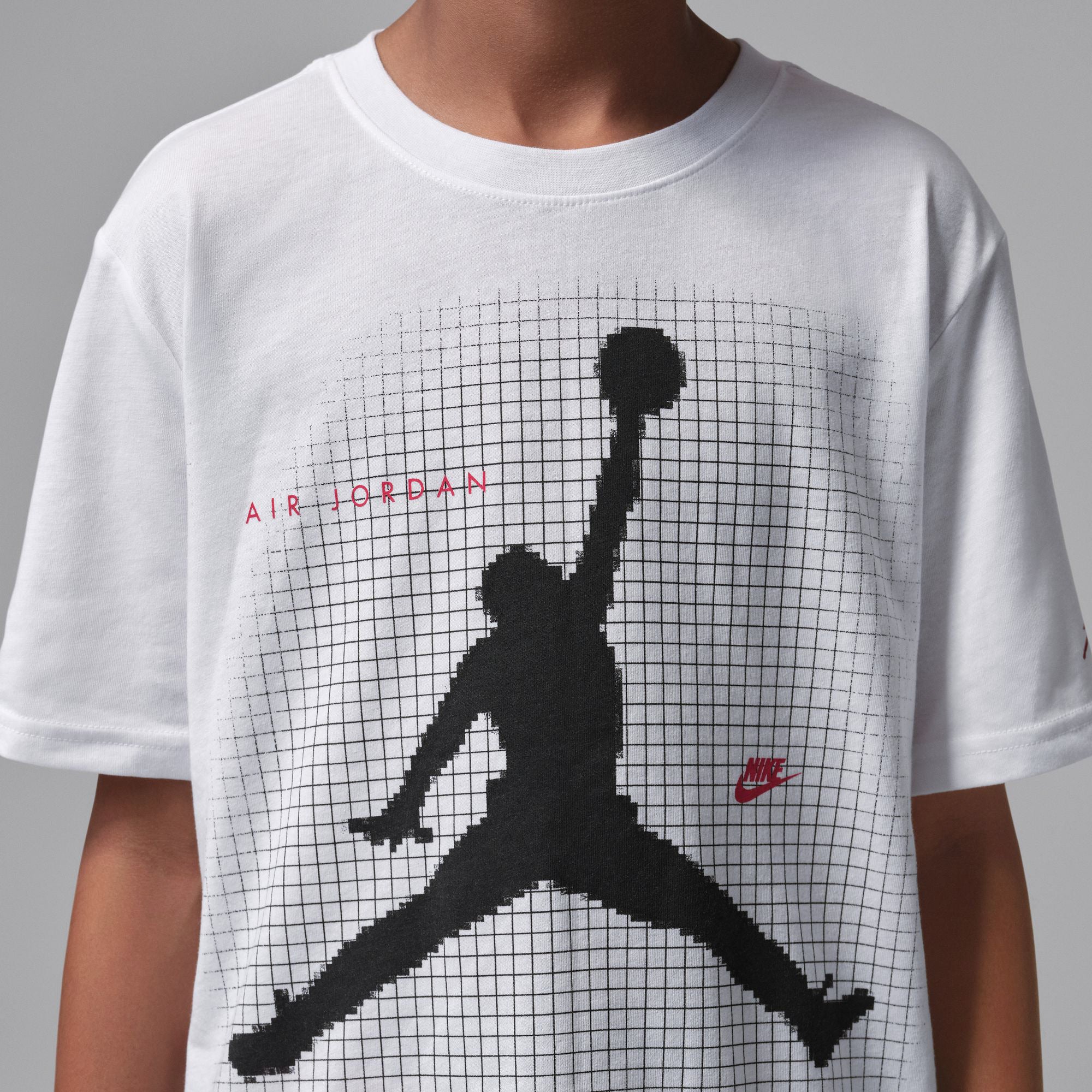 JUMPMAN GRID BLUR טישרט