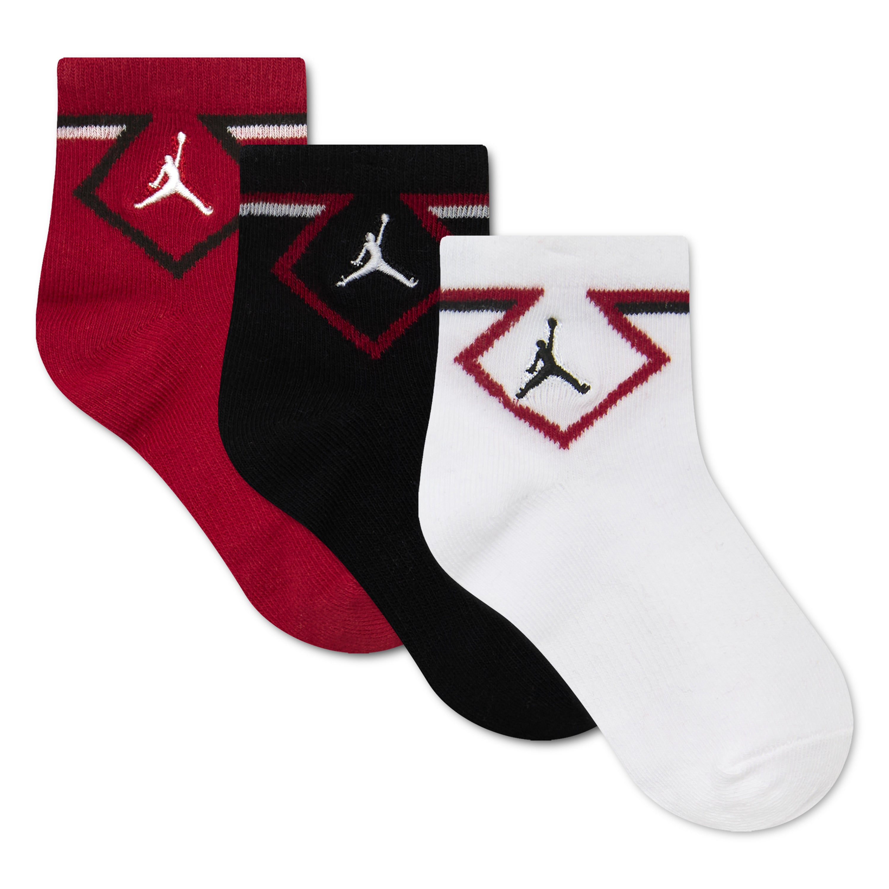 JHN DIAMOND INF/TODD 3PK ANKLE   תינוקות מארז גרביים