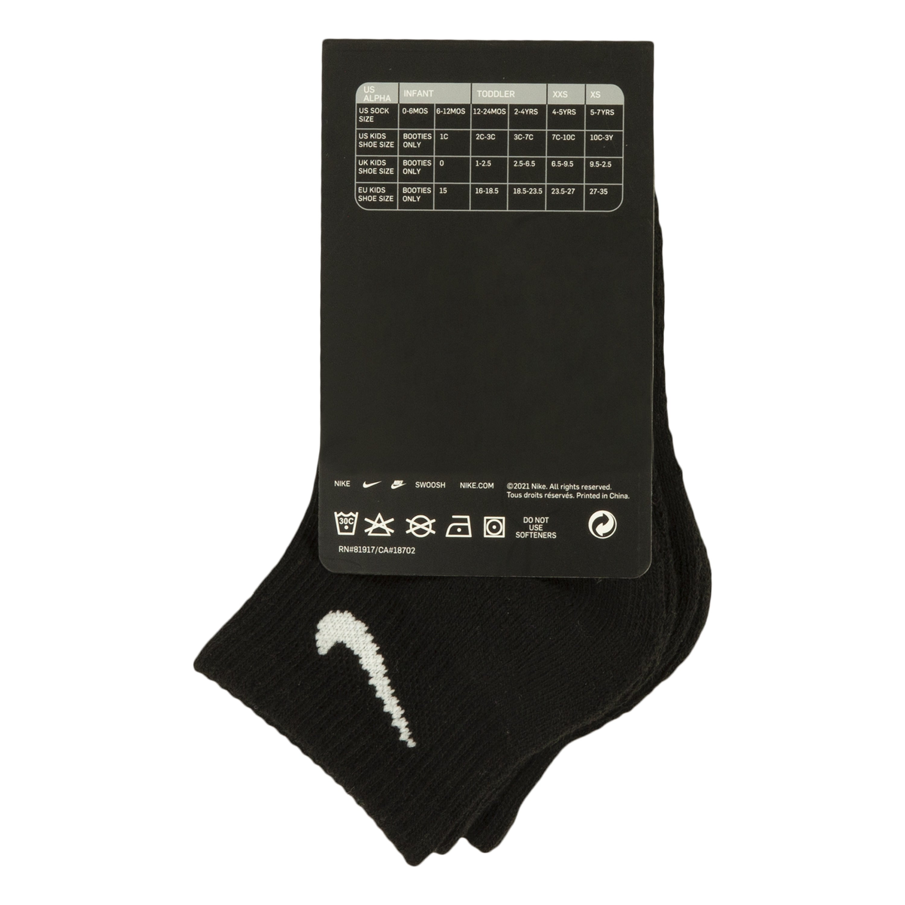 NIKE BASIC שלישיית גרביים