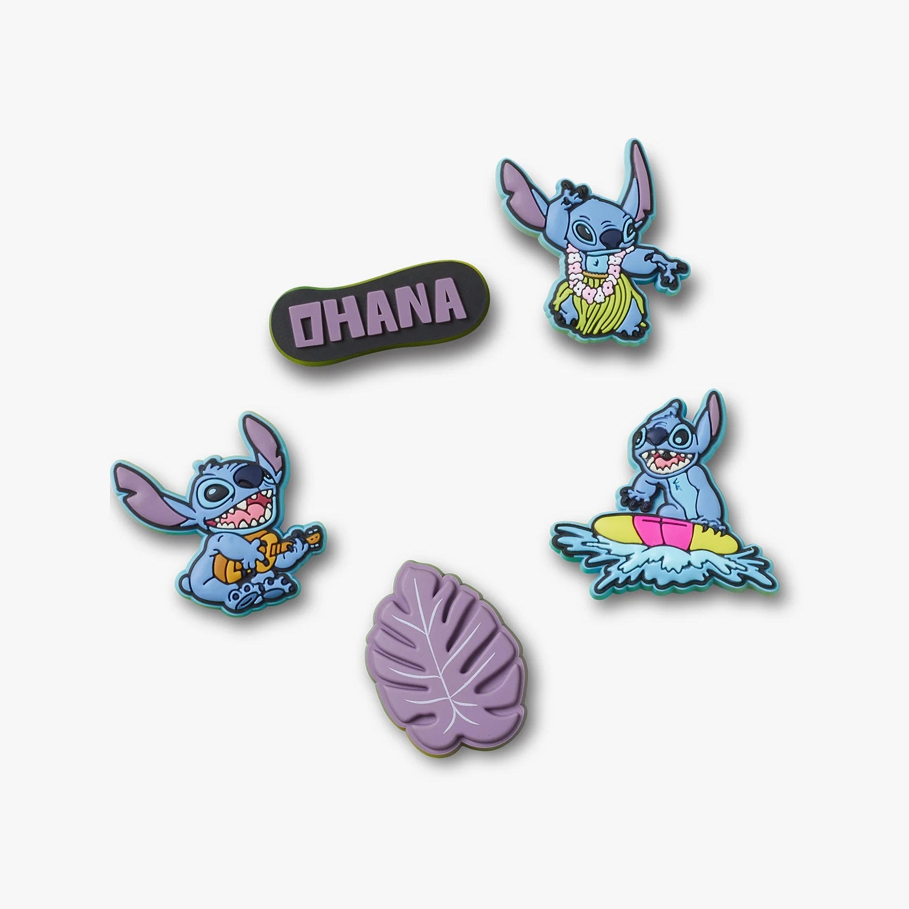 Stitch Tropical  מארז 5 ג'יביטים