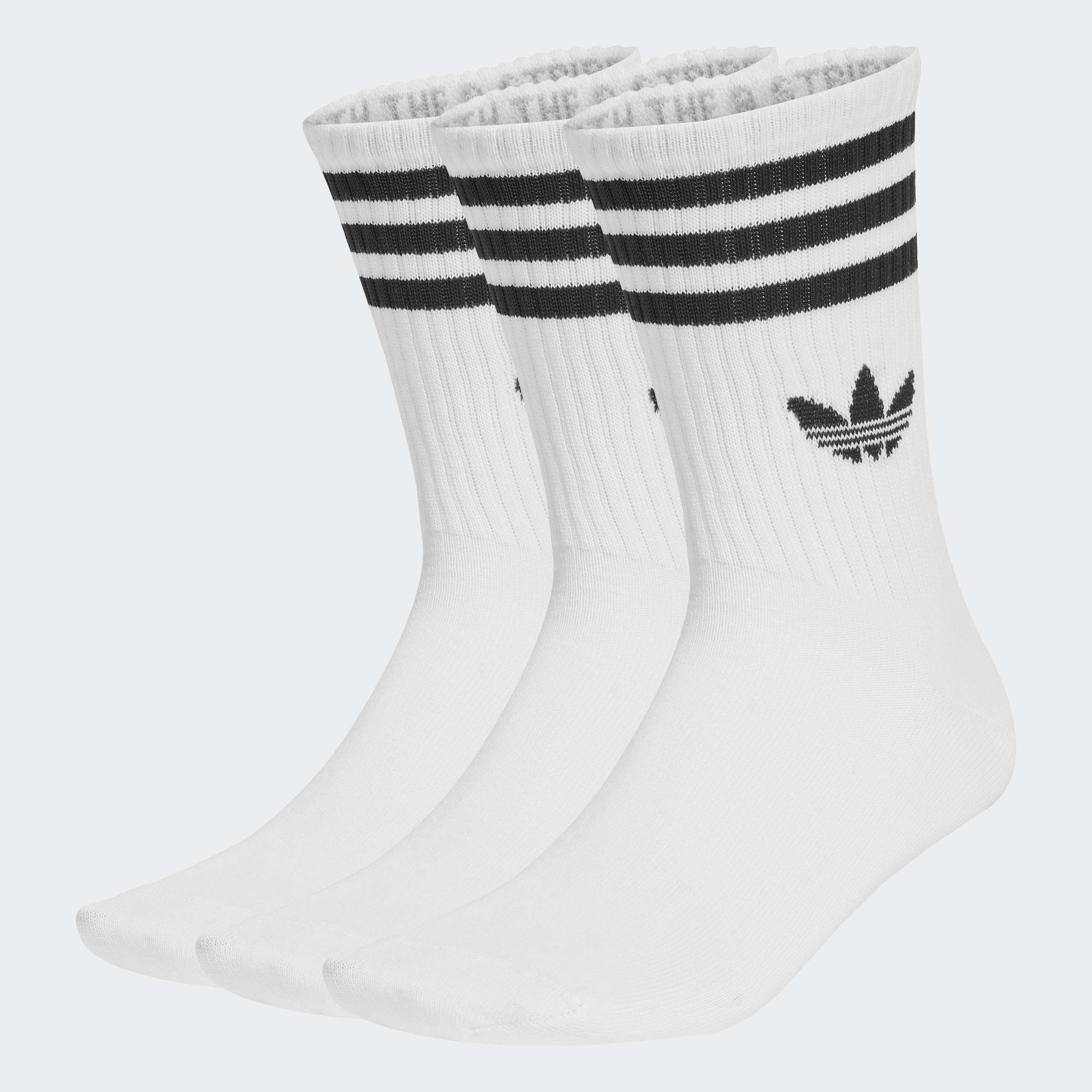 3 STRIPES CREW שלישיית גרביים