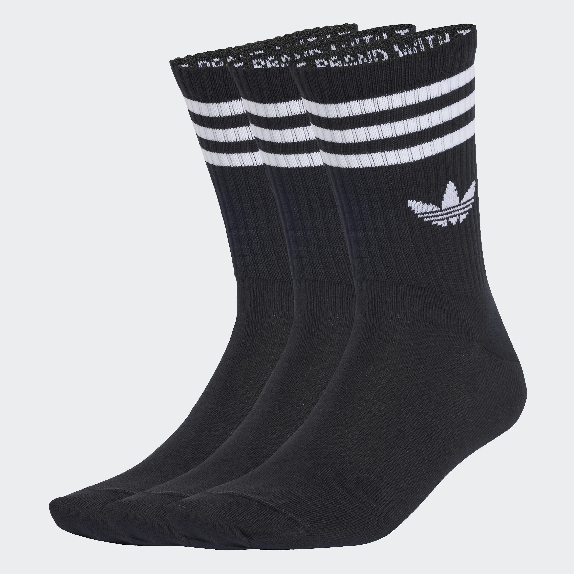 3 STRIPES CREW שלישיית גרביים