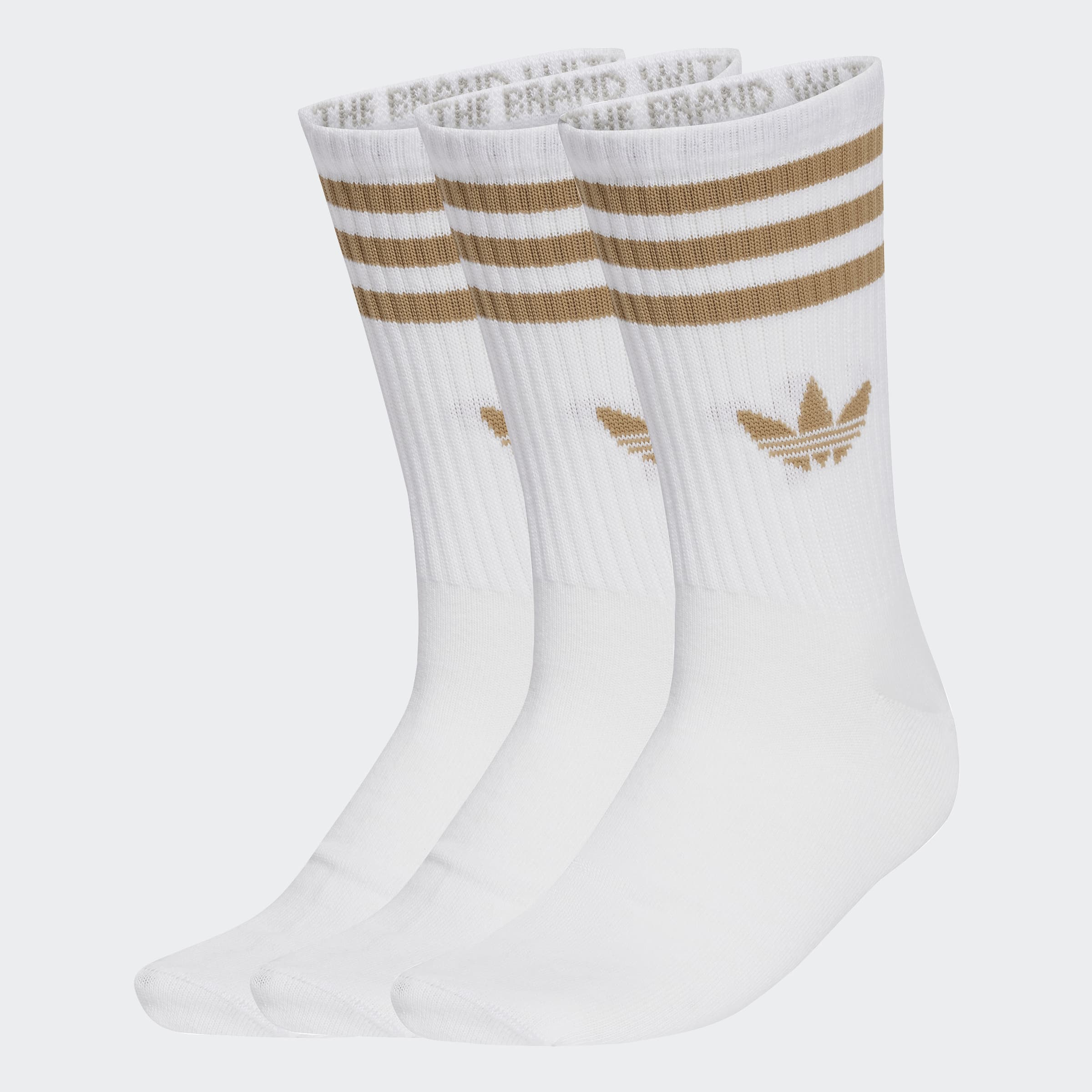 3 STRIPES CREW שלישיית גרביים