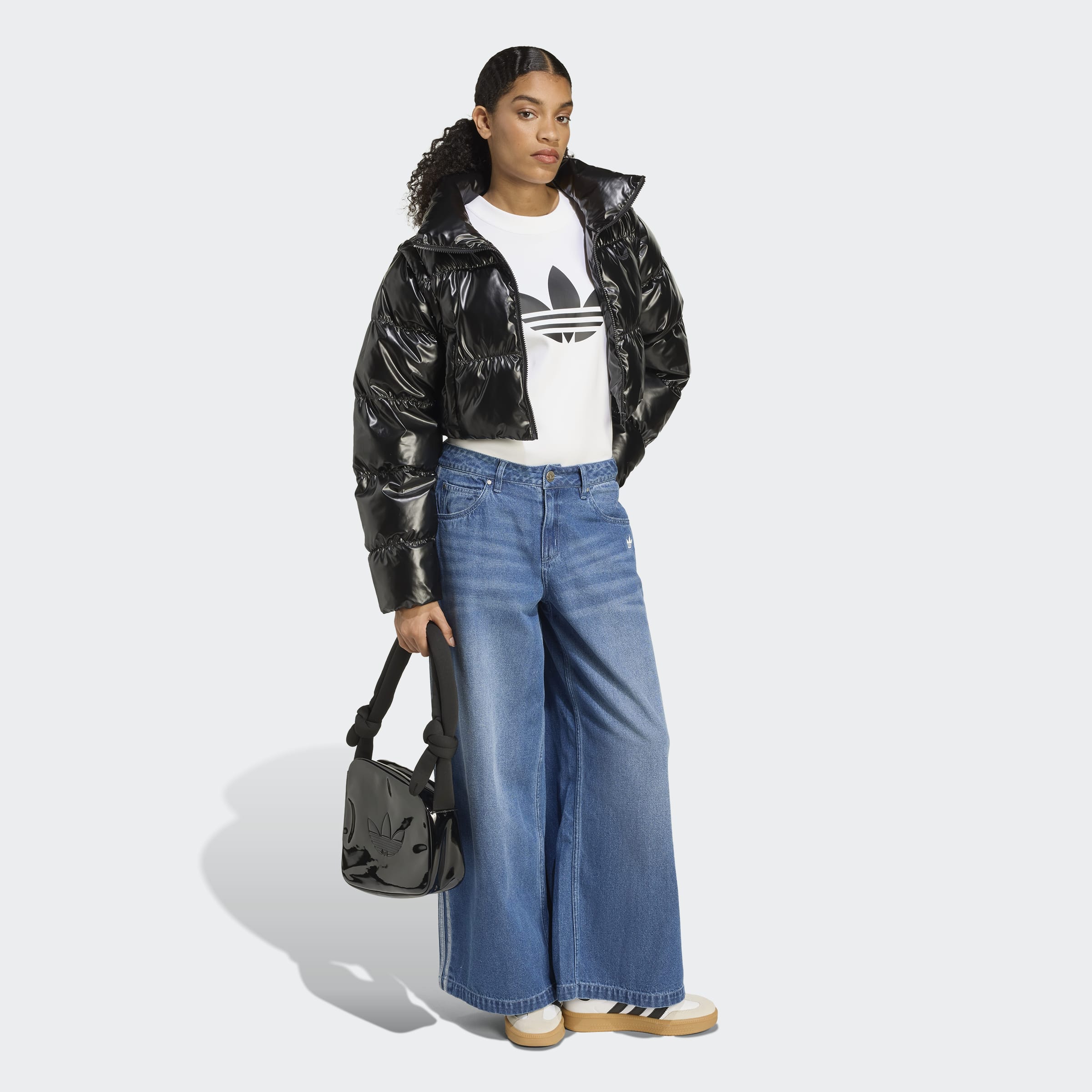 GLOSSY PUFF מעיל קצר