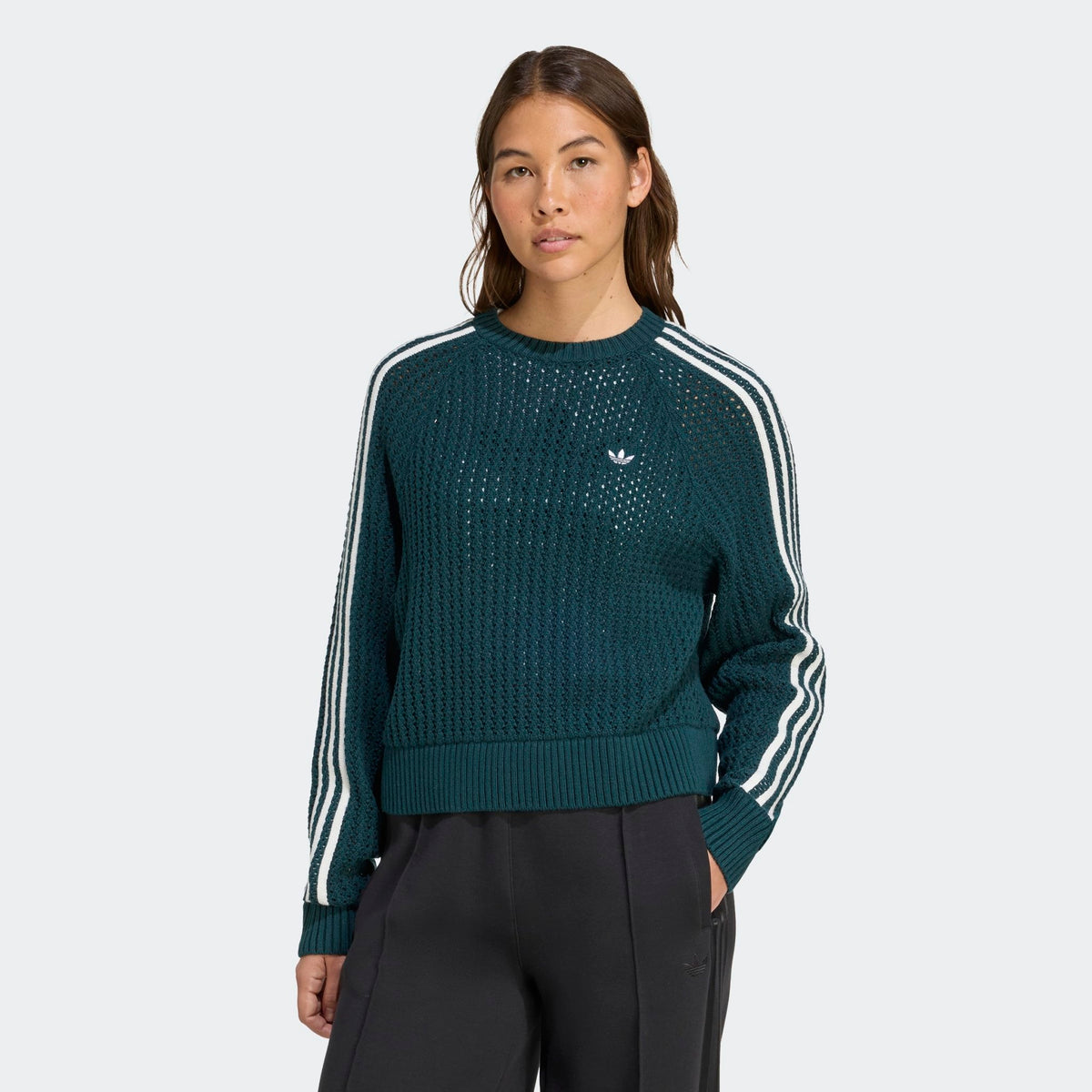 Adicolor Knitted Crew סווטשירט