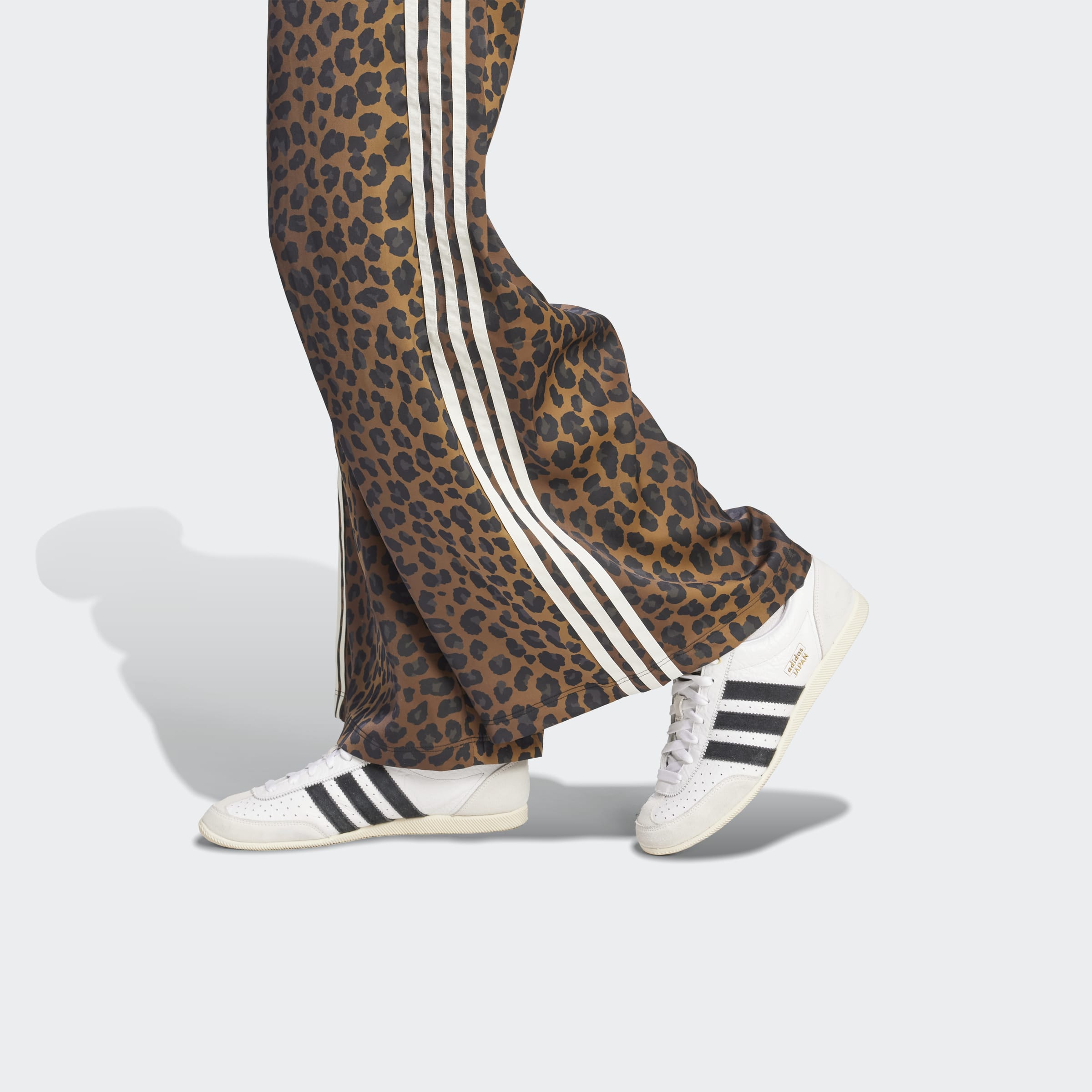 Satin Leopard מכנסי פרינט