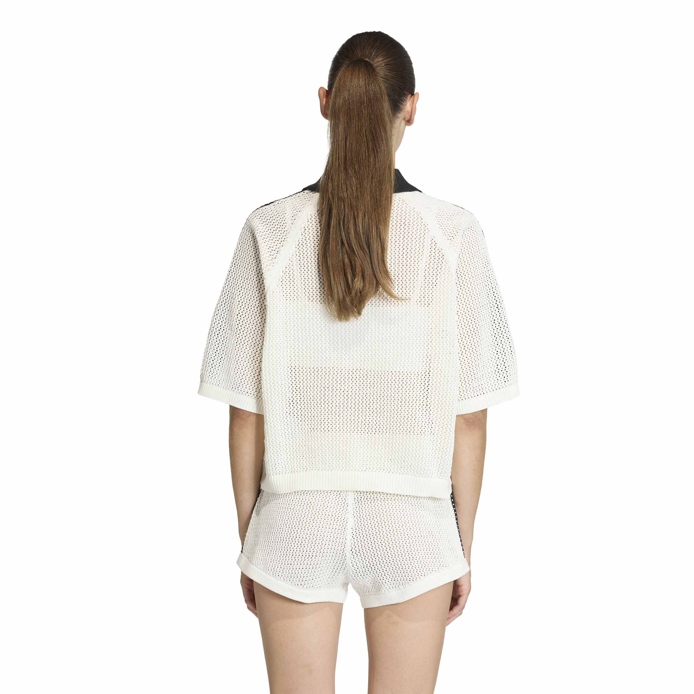 CROCHET POLO טישרט